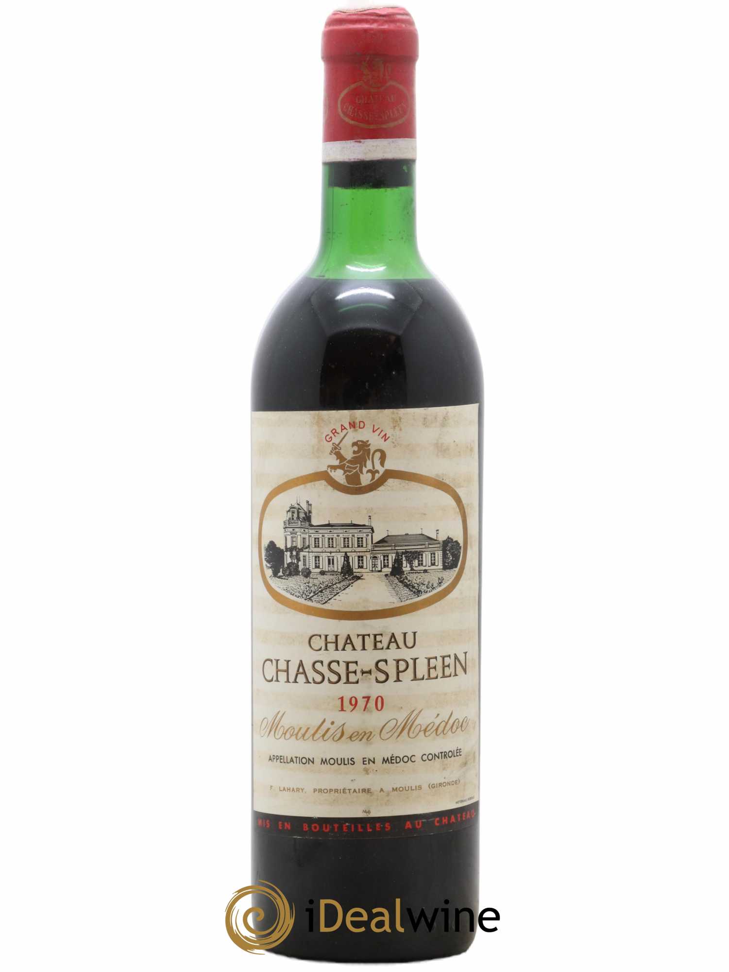 Château Chasse Spleen 1970 - Lot de 1 bouteille - 0