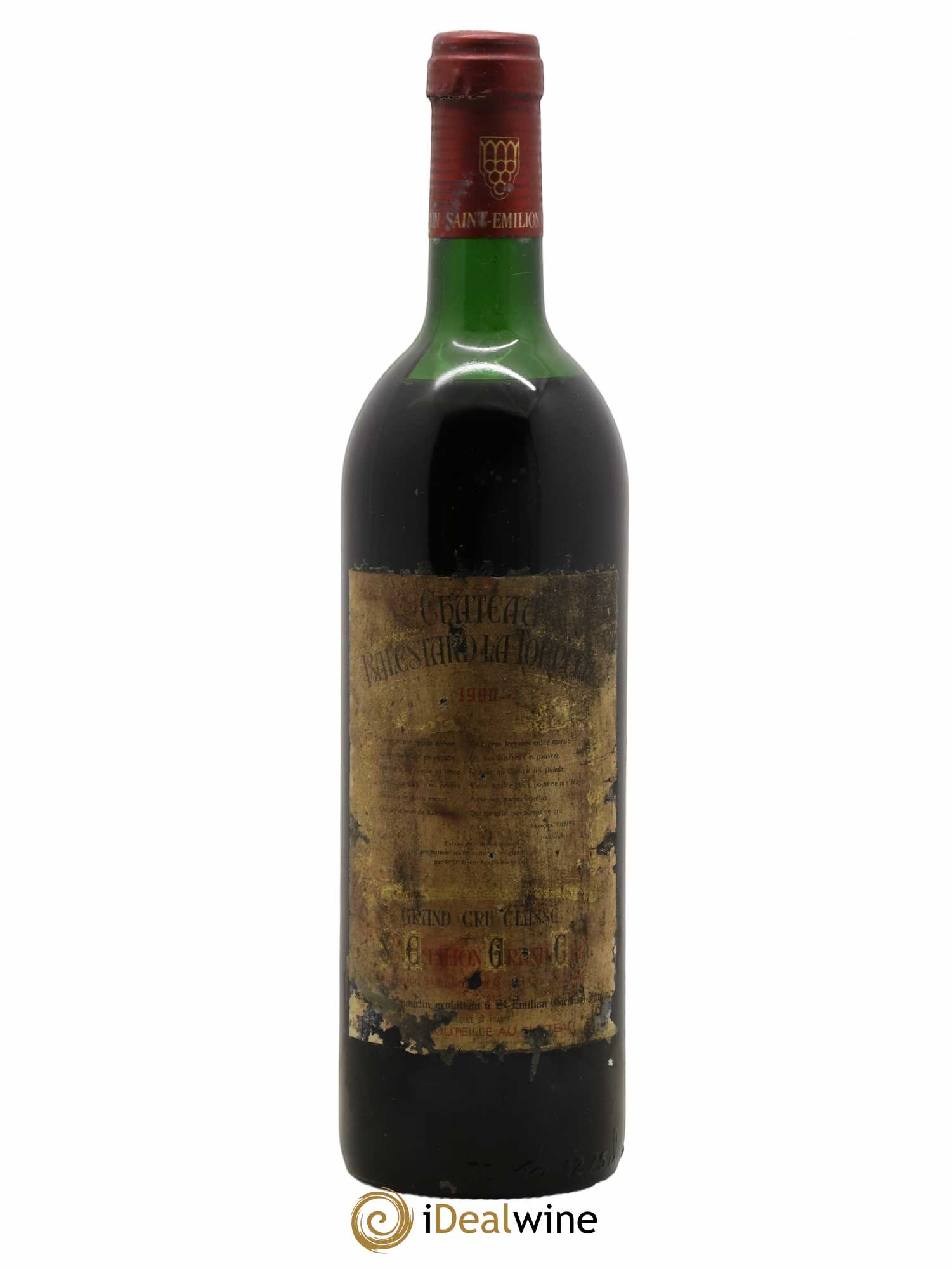 Château Balestard la Tonnelle Grand Cru Classé 1990 - Lot de 1 bouteille - 0