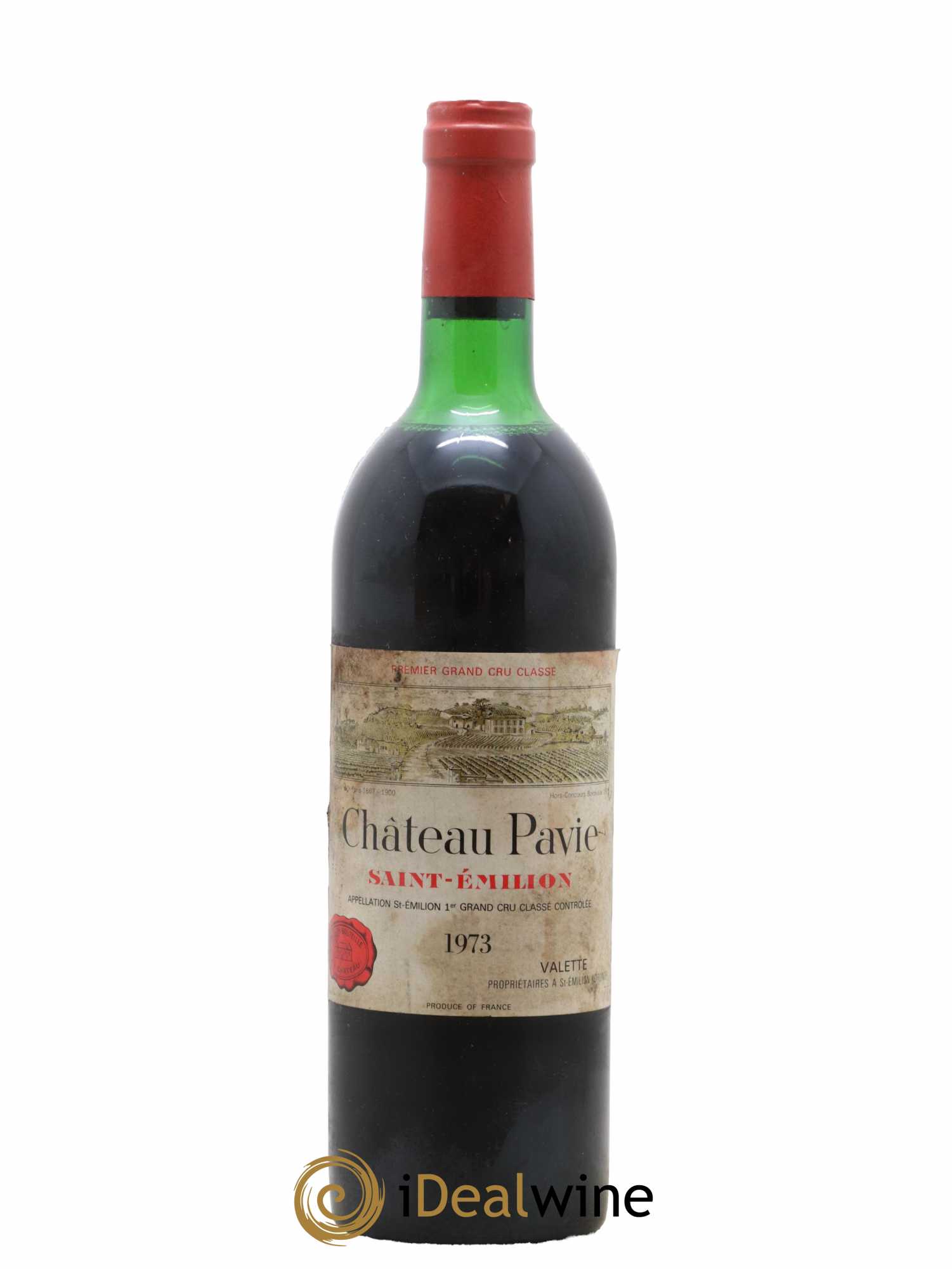 Château Pavie 1er Grand Cru Classé A 1973 - Lot de 1 bouteille - 0