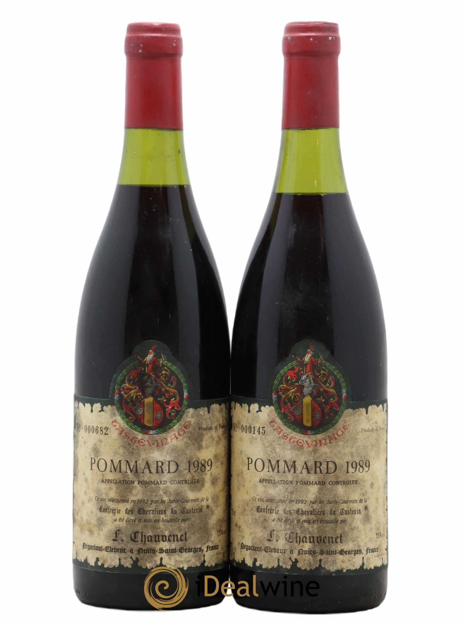 Pommard 1989 - Posten von 2 Flaschen - 0