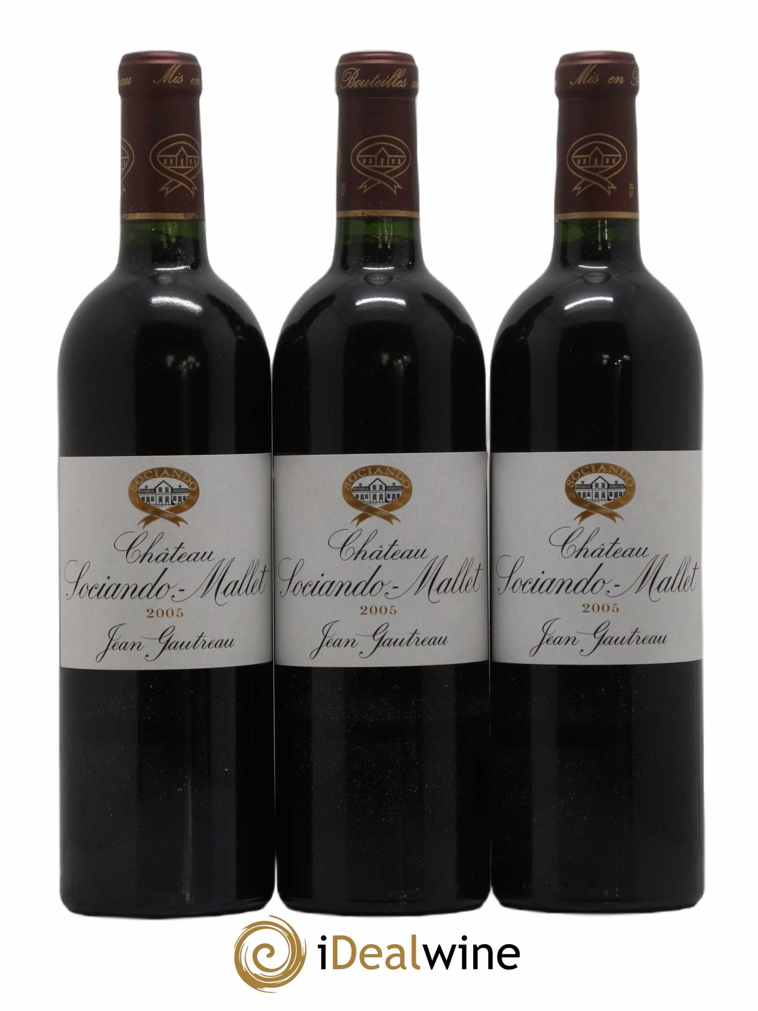 Château Sociando Mallet 2005 - Lot de 12 bouteilles - 4