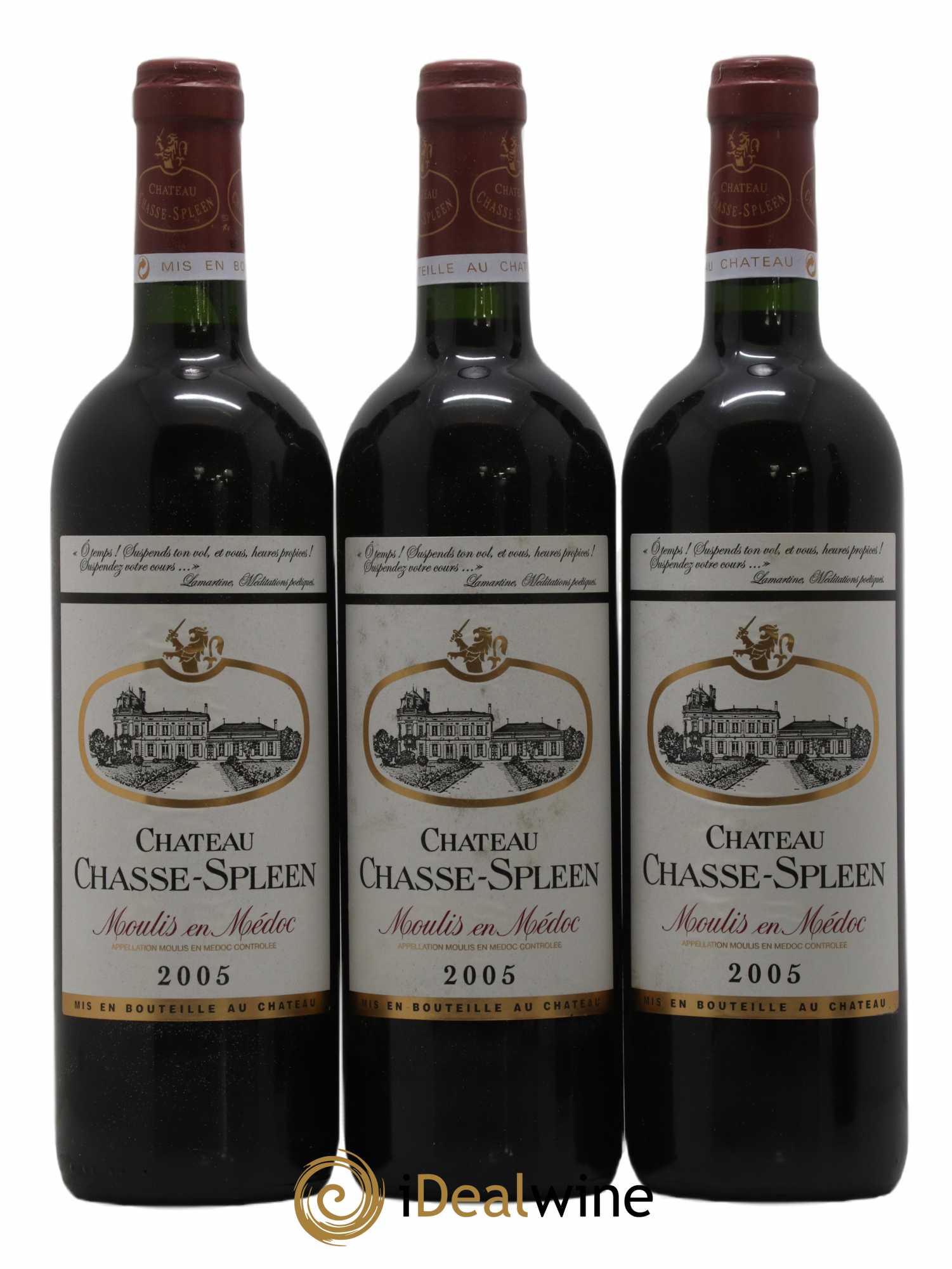 Château Chasse Spleen 2005 - Lot de 12 bouteilles - 1