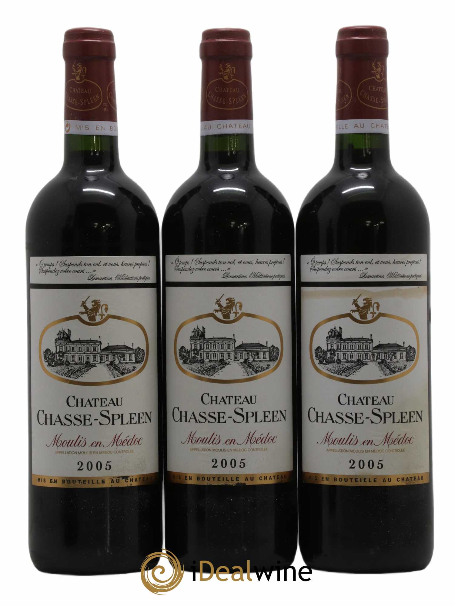 Château Chasse Spleen 2005 - Lot de 12 bouteilles - 4