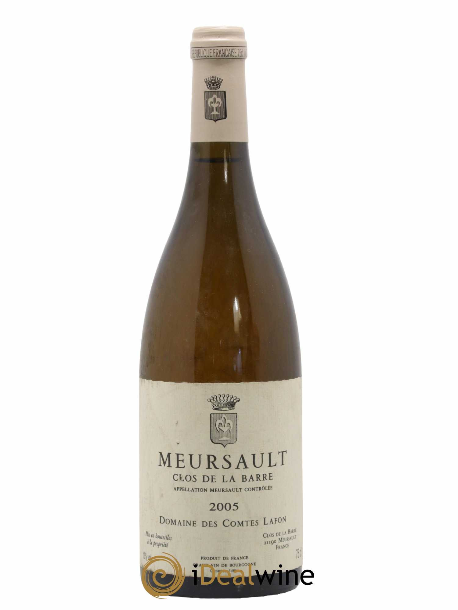 Meursault Clos de la Barre Comtes Lafon (Domaine des) 2005 - Lot de 1 bouteille - 0