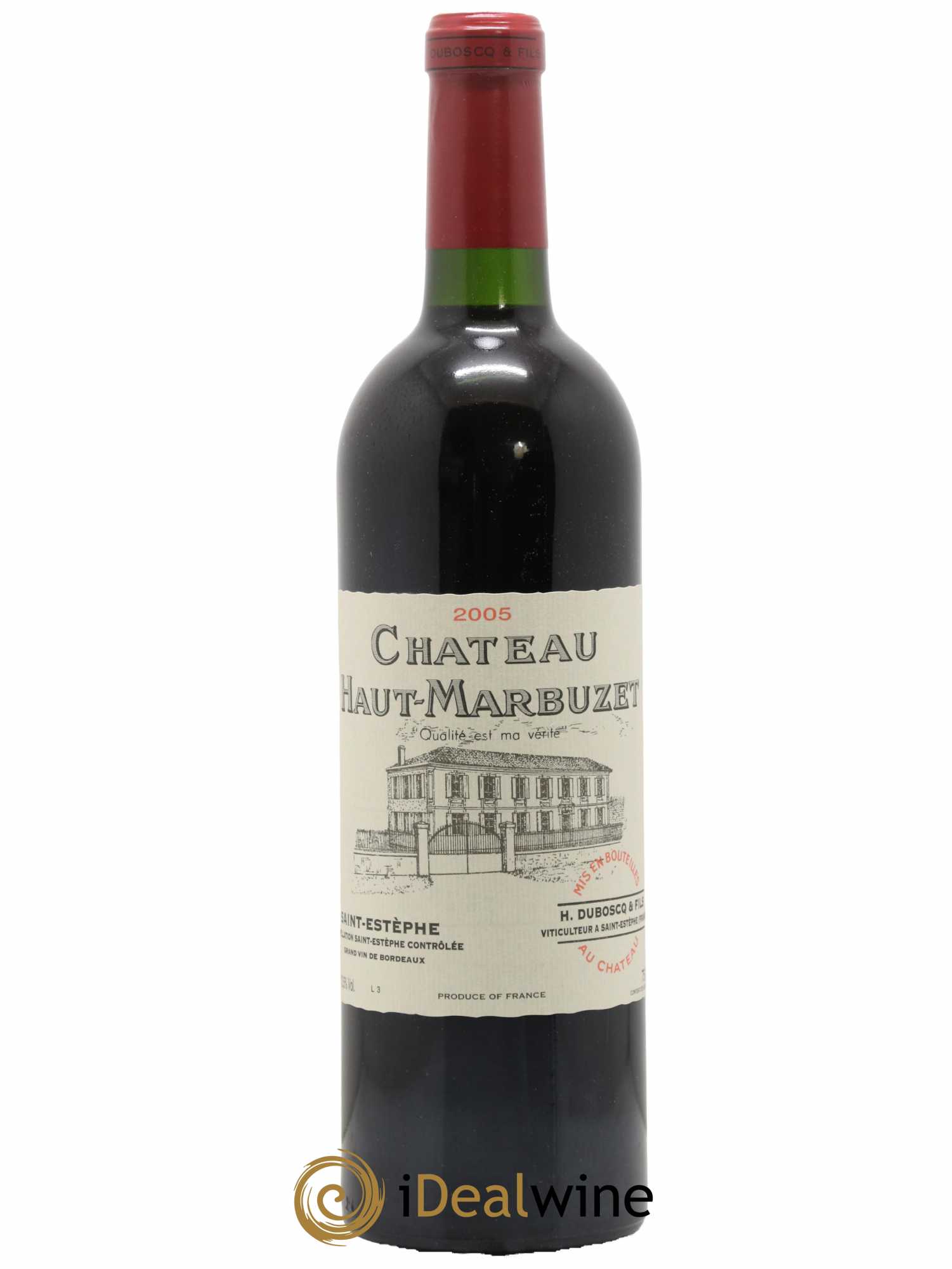 Château Haut Marbuzet 2005 - Lot de 1 bouteille - 0