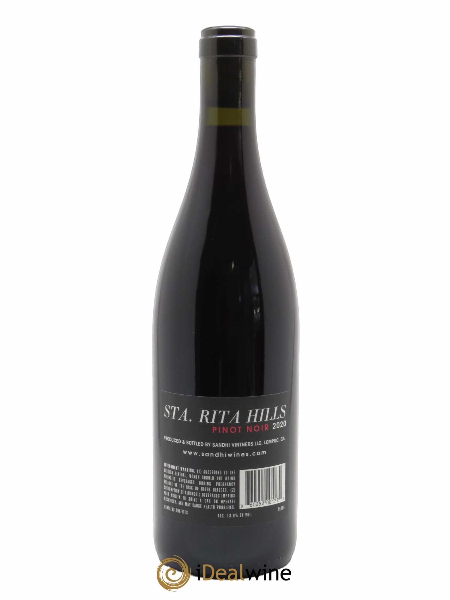 Santa Rita Hills Sandhi Wines - Rajat Parr 2020 - Lot de 1 bouteille - 1