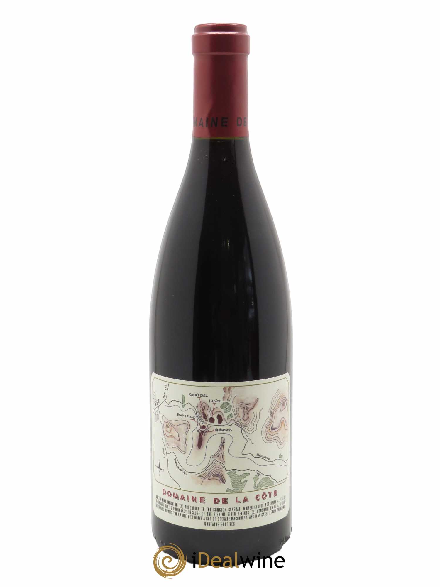 Santa Rita Hills Estate Pinot Noir Domaine de la Côte - Rajat Parr 2020 - Lot de 1 bouteille - 1