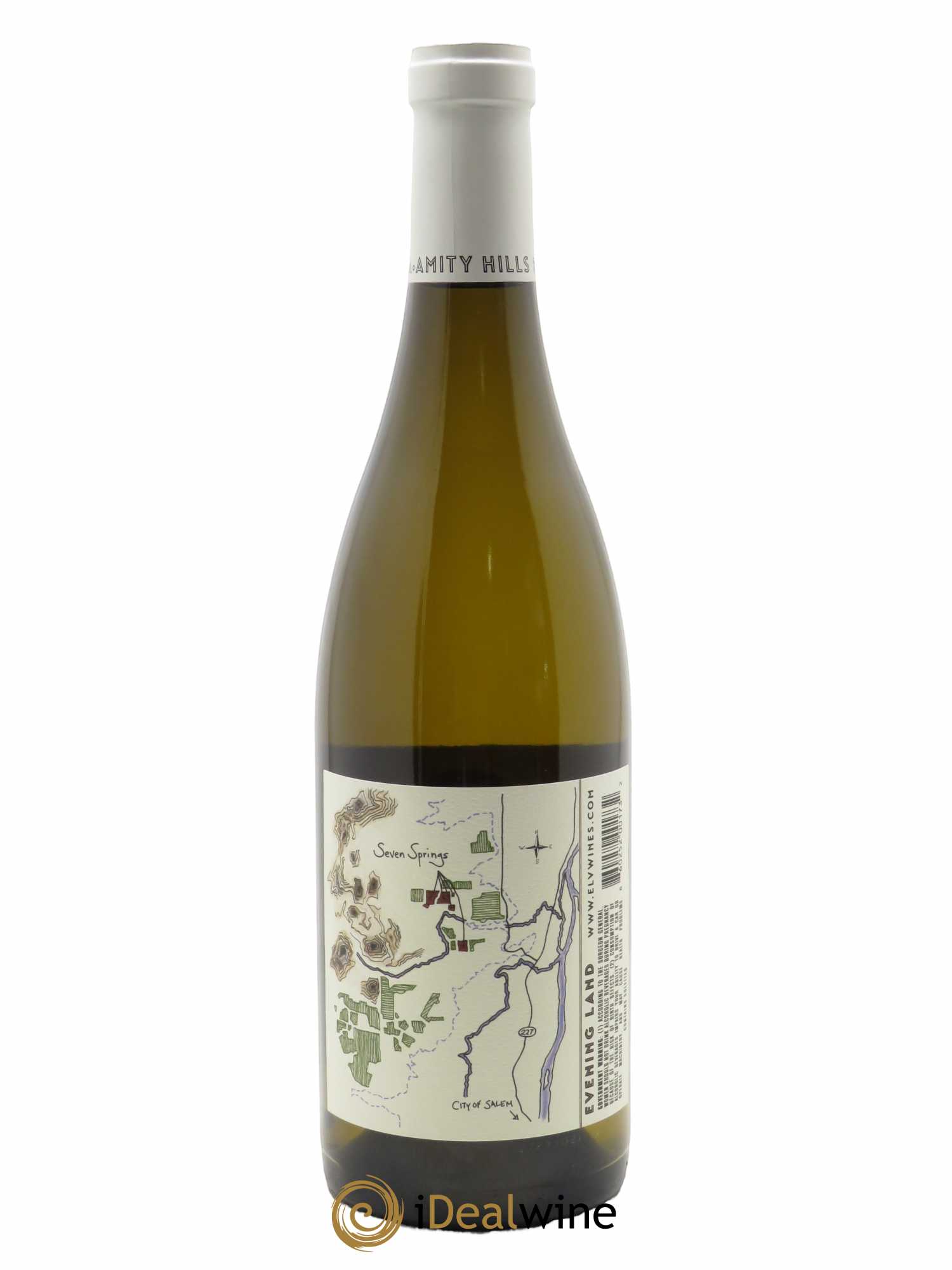 Eola-Amity Hills Seven Springs Chardonnay Evening Land - Rajat Parr 2019 - Lot de 1 bouteille - 1
