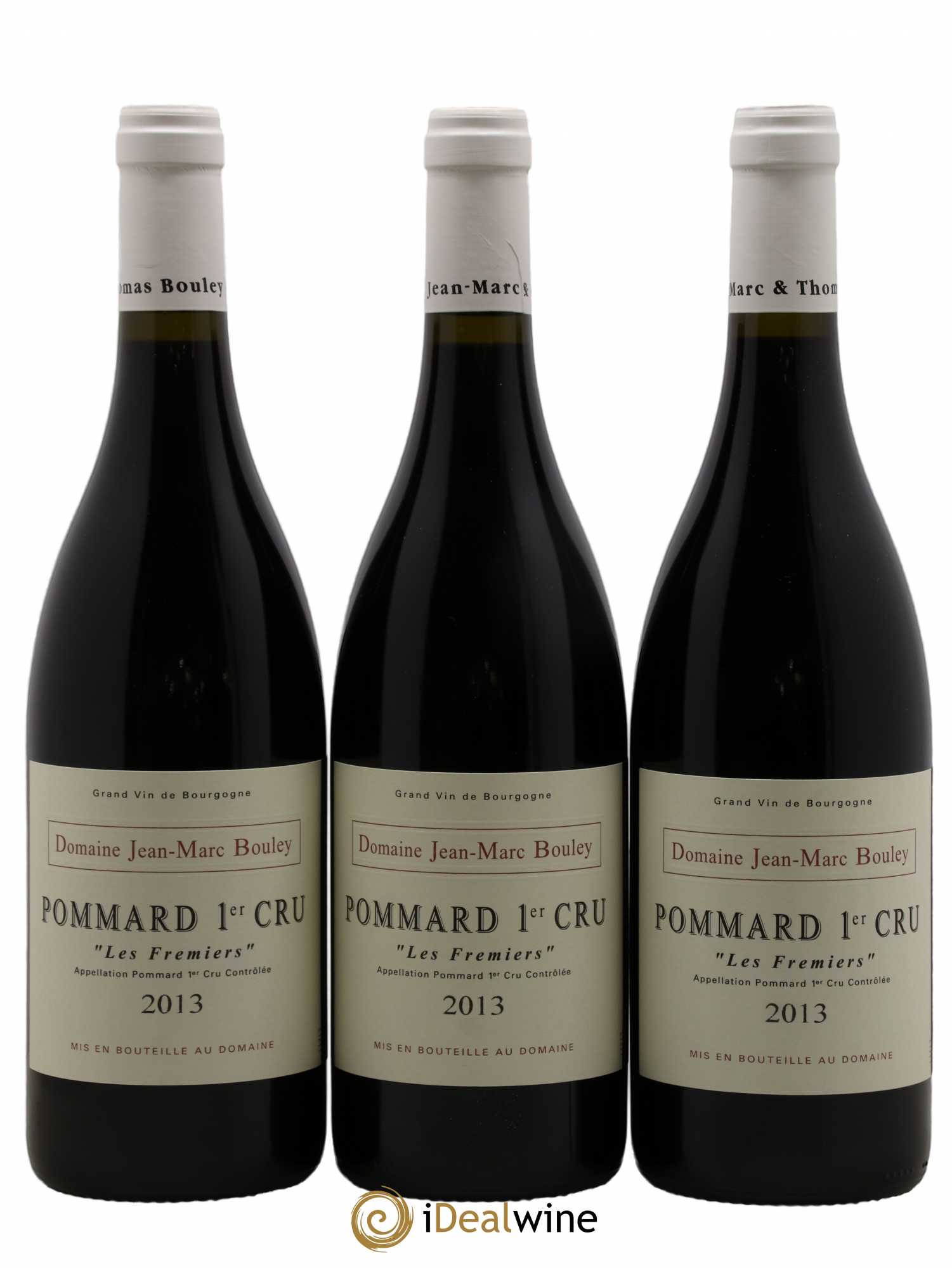 Pommard 1er Cru Les Frémiers Bouley (Domaine) 2013 - Lot de 3 bouteilles - 0