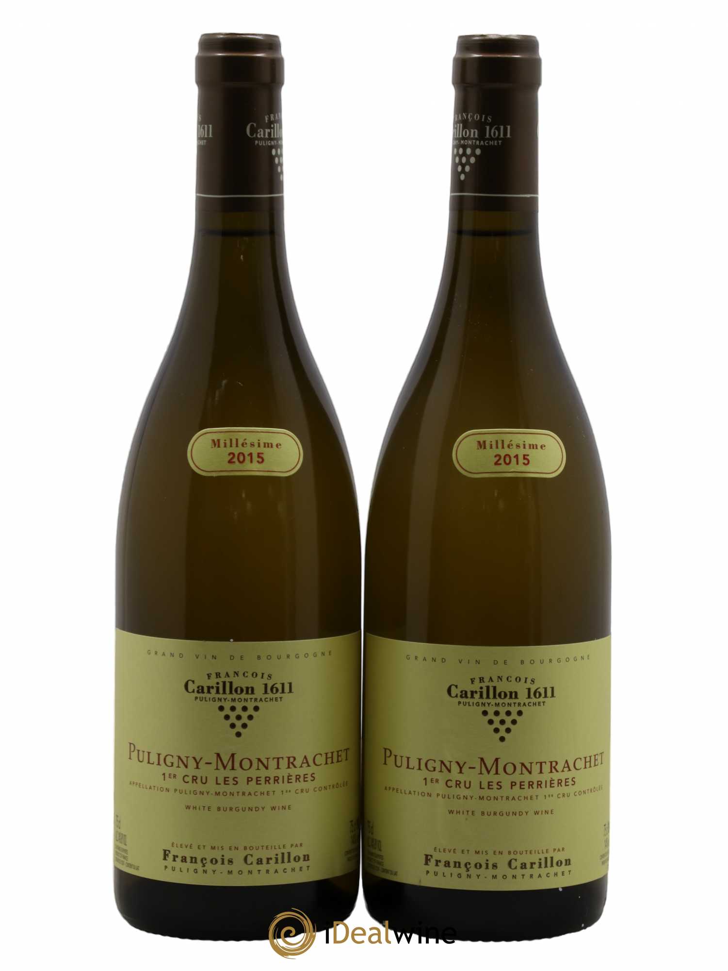 Puligny-Montrachet 1er Cru Les Perrières François Carillon 2015 - Lot de 2 bouteilles - 0
