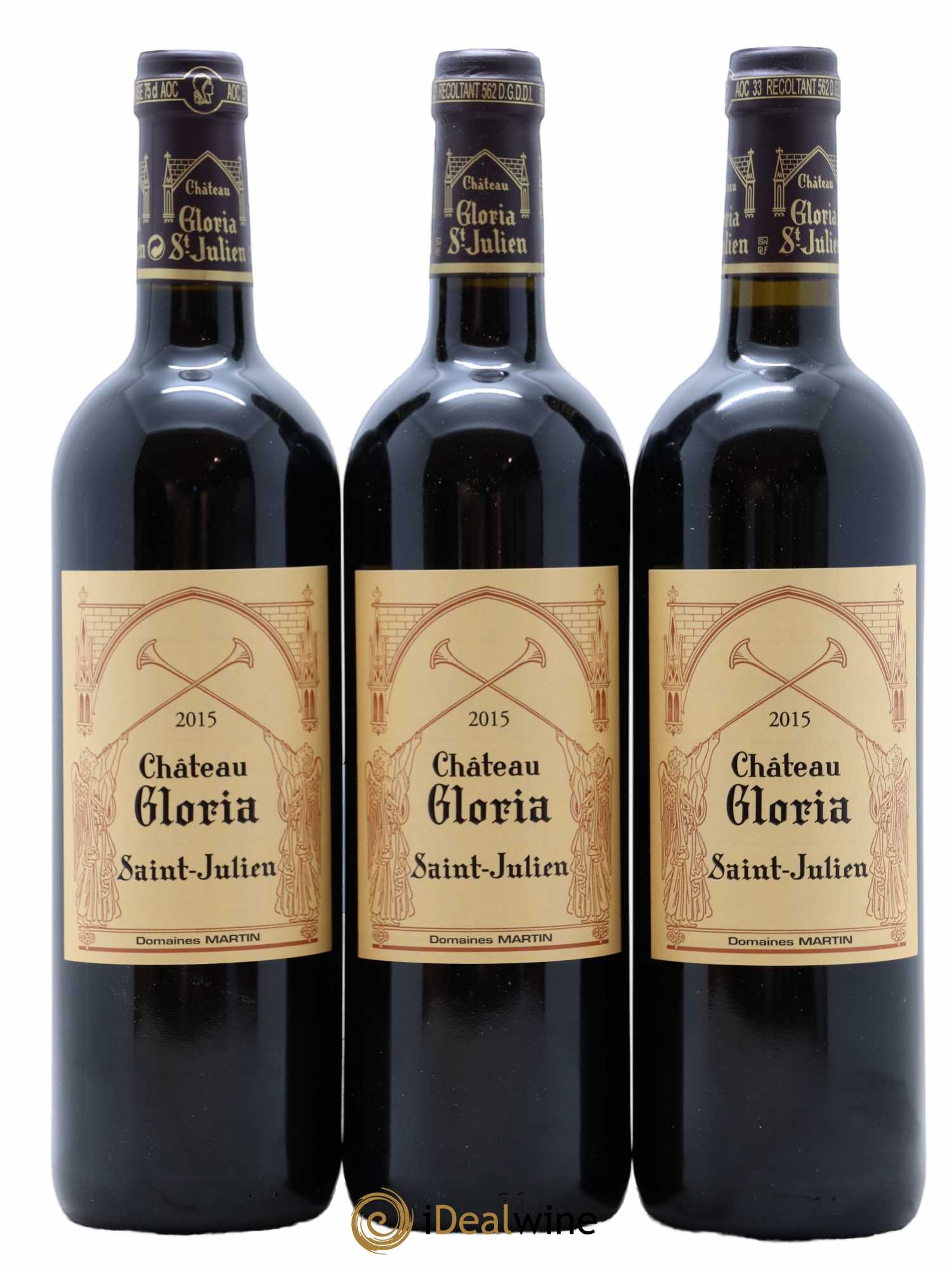 Château Gloria 2015 - Lot de 6 bouteilles - 1