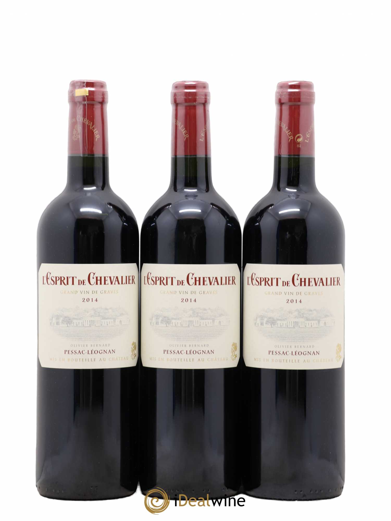 Esprit de Chevalier Second Vin 2014 - Lot de 6 bouteilles - 1