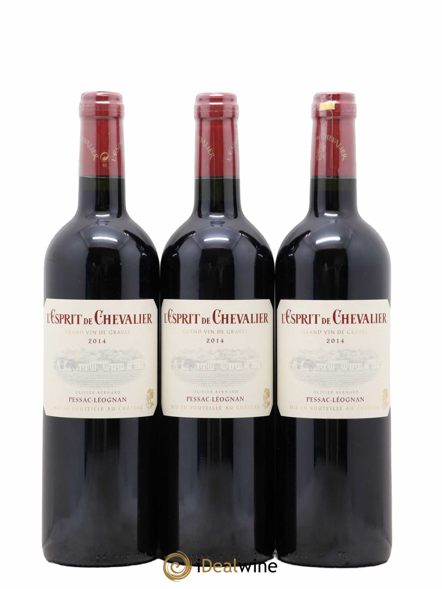 Esprit de Chevalier Second Vin 2014 - Lot de 6 bouteilles - 2