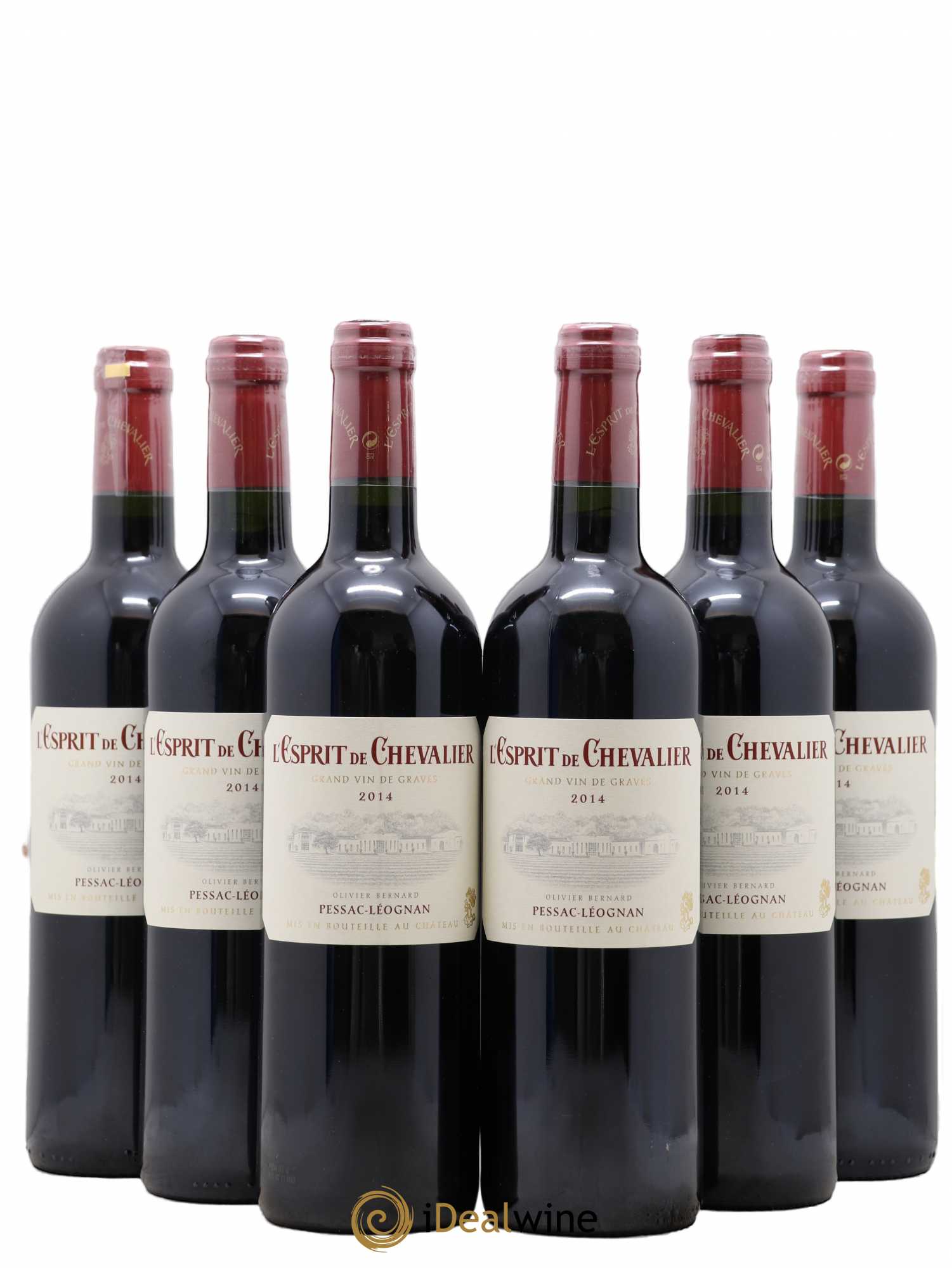 Esprit de Chevalier Second Vin 2014 - Lot de 6 bouteilles - 0