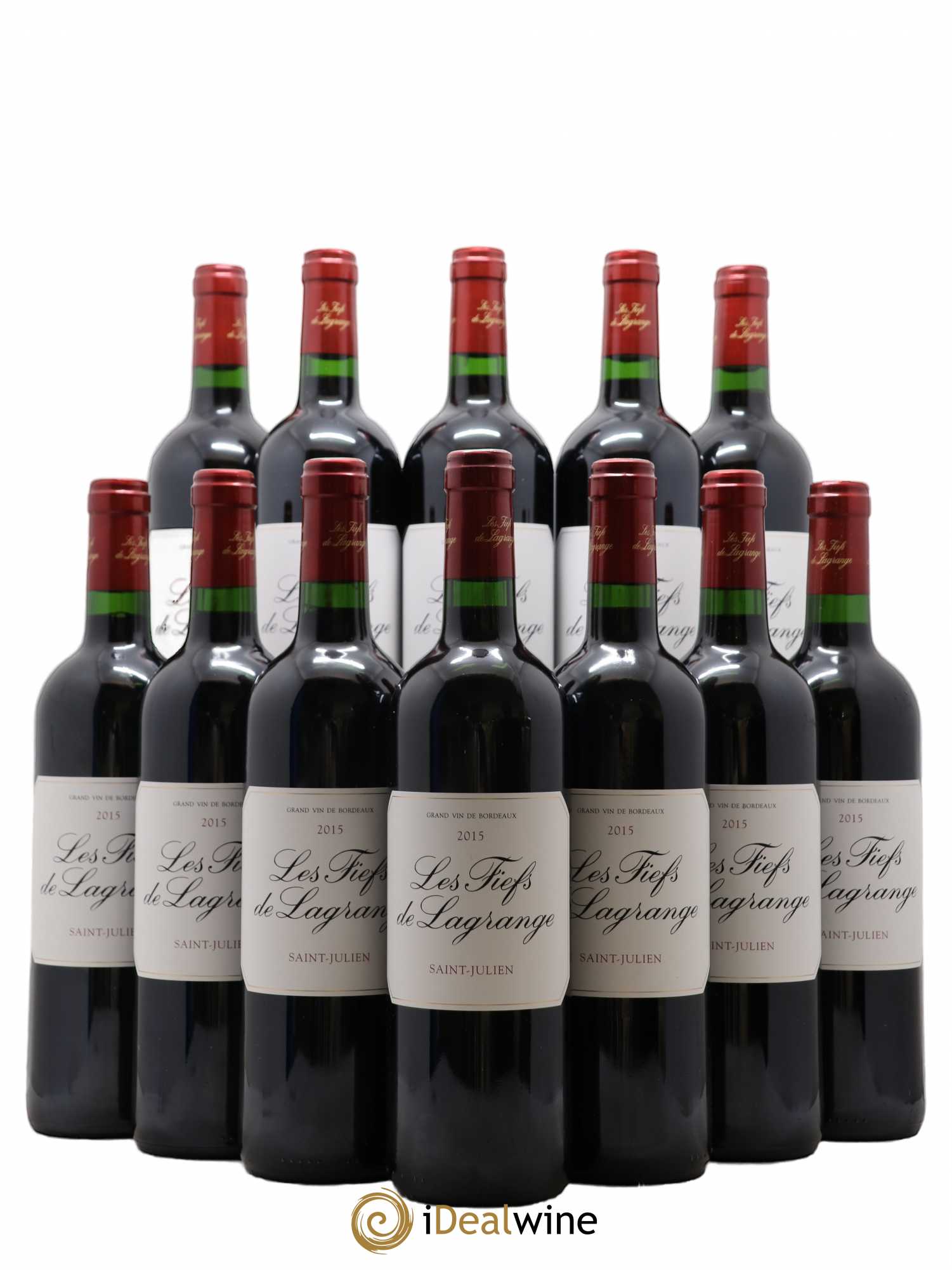 Les Fiefs de Lagrange Second Vin 2015 - Lot de 12 bouteilles - 0