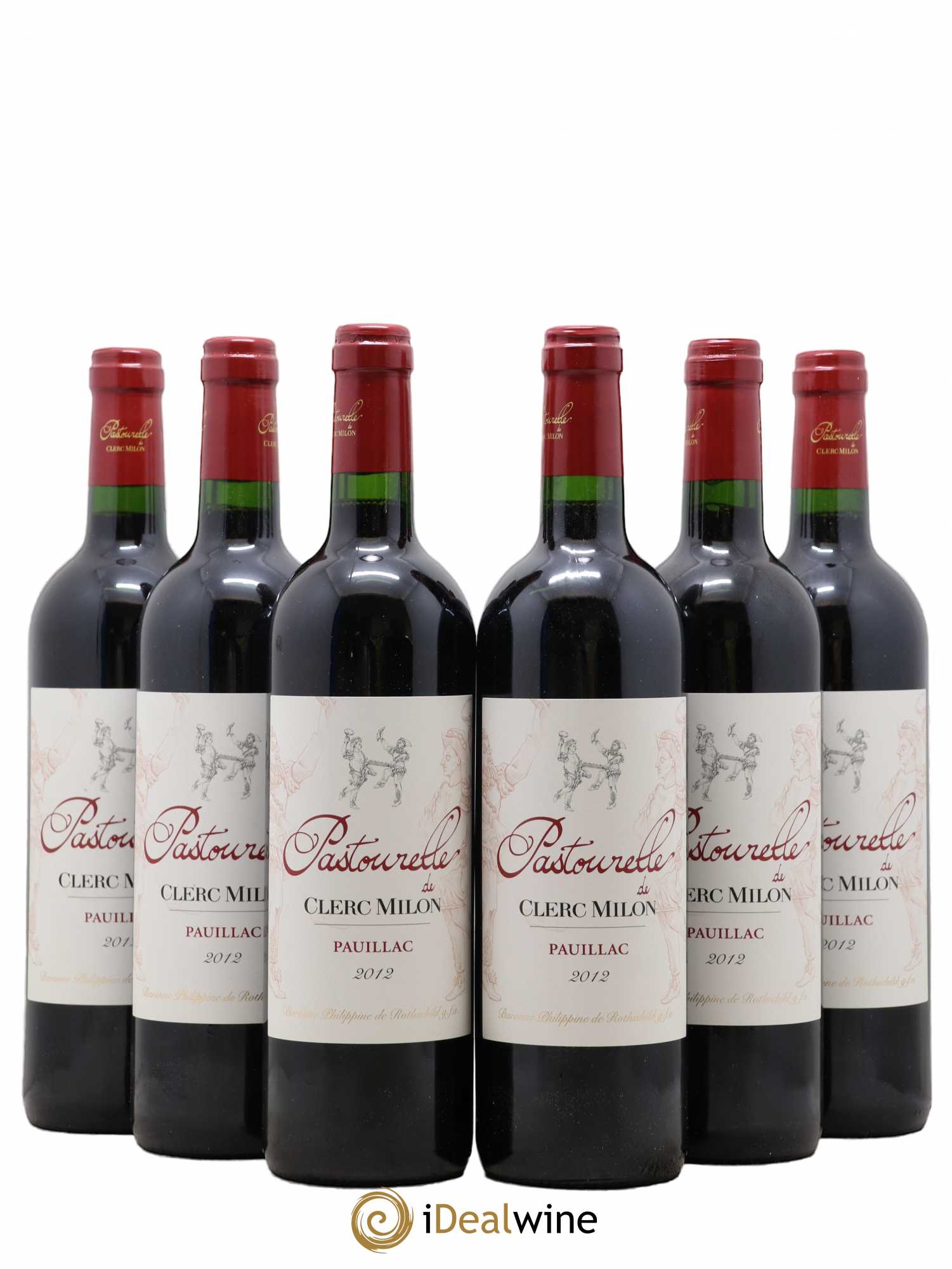 Pauillac 2012 - Posten von 6 Flaschen - 0
