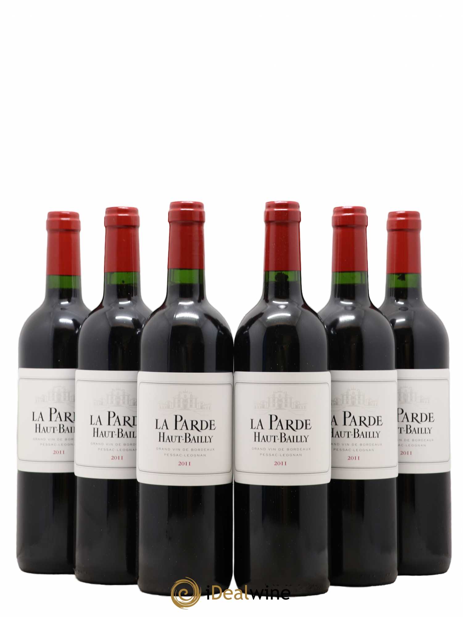 Haut Bailly II (Anciennement La Parde de Haut-Bailly) Second Vin 2011 - Lot de 6 bouteilles - 0