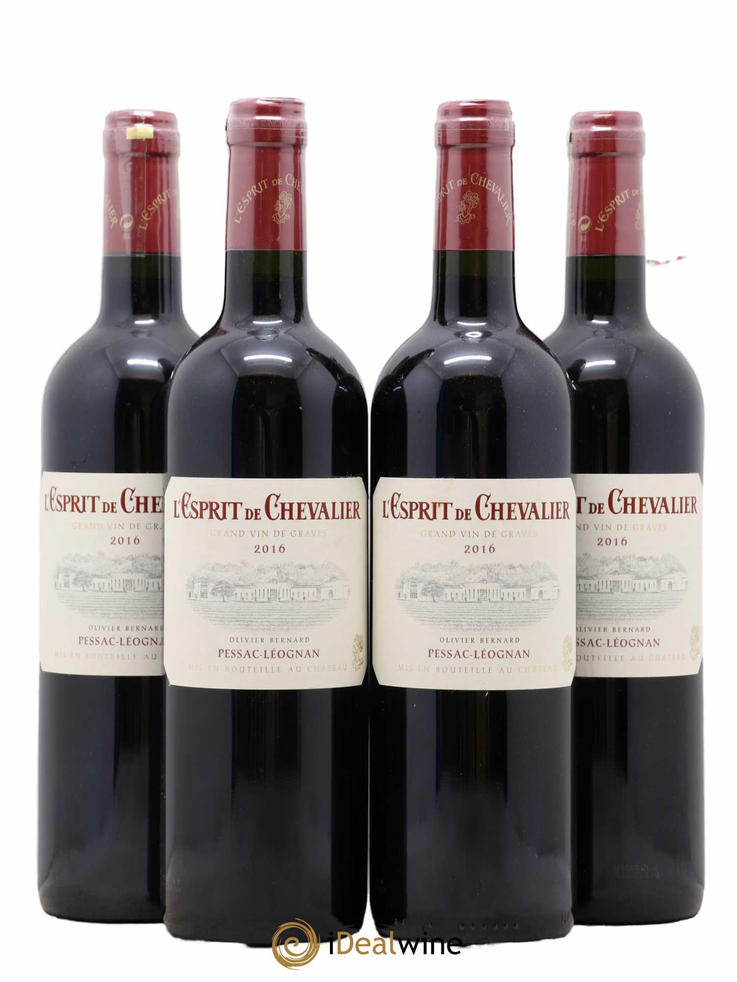 Esprit de Chevalier Second Vin 2016 - Lot de 4 bouteilles - 0