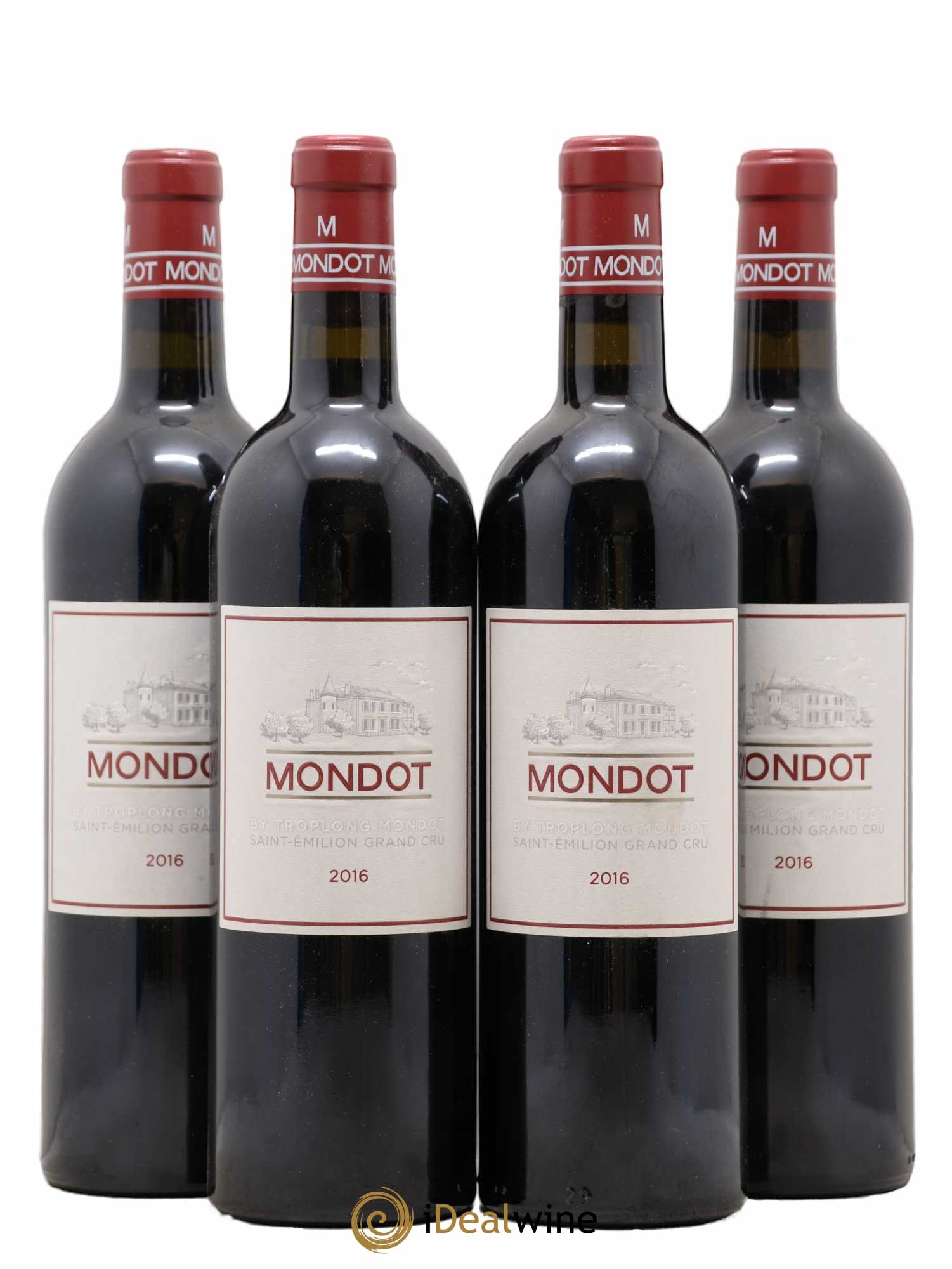 Mondot Second Vin 2016 - Lot de 4 bouteilles - 0