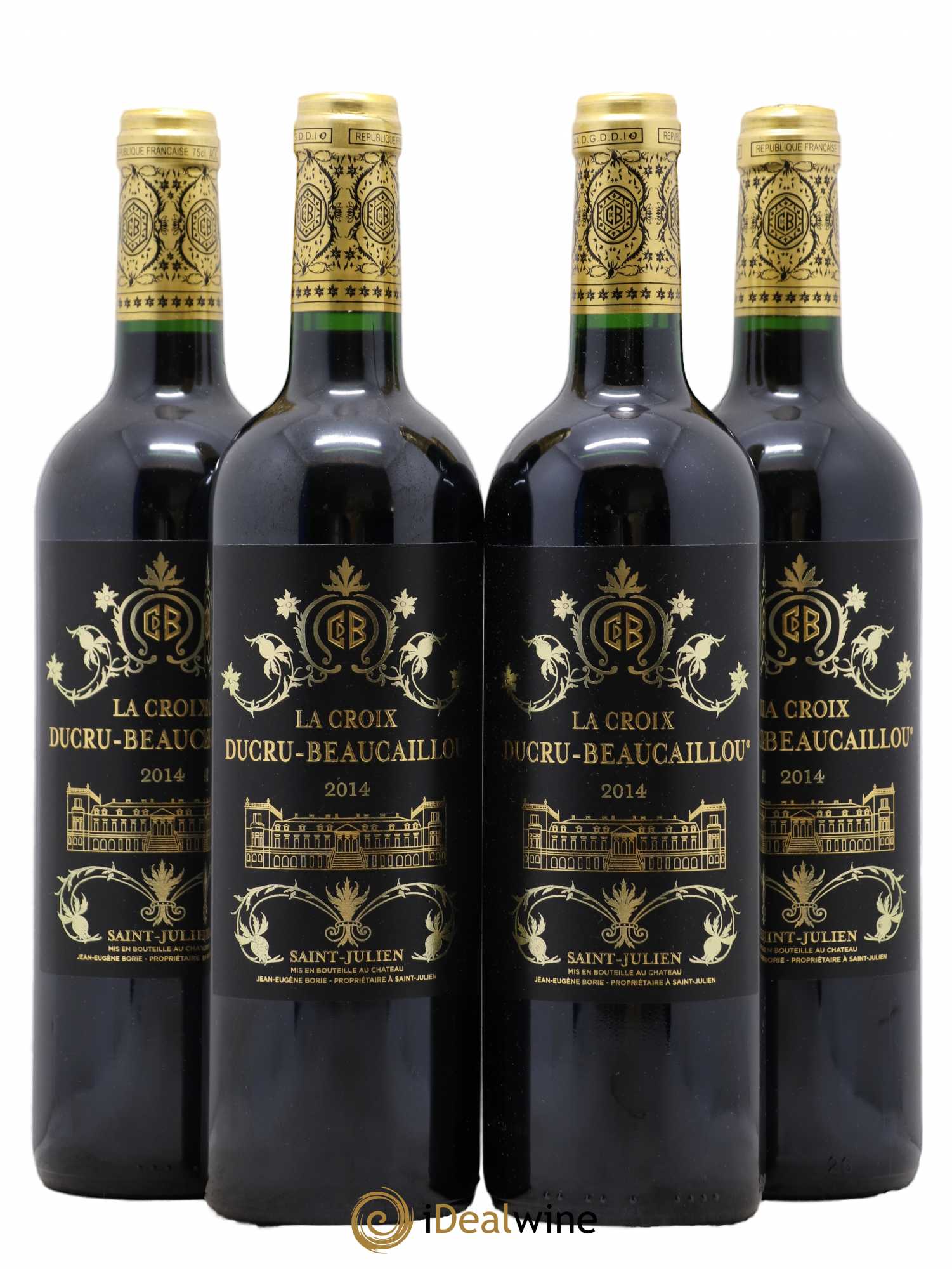 La Croix de Beaucaillou Second Vin 2014 - Lot de 4 bouteilles - 0