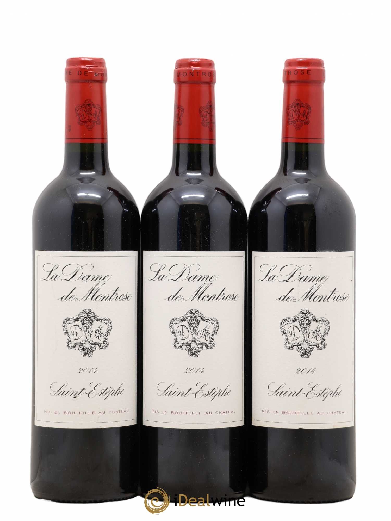 La Dame de Montrose Second Vin 2014 - Lot de 3 bouteilles - 0