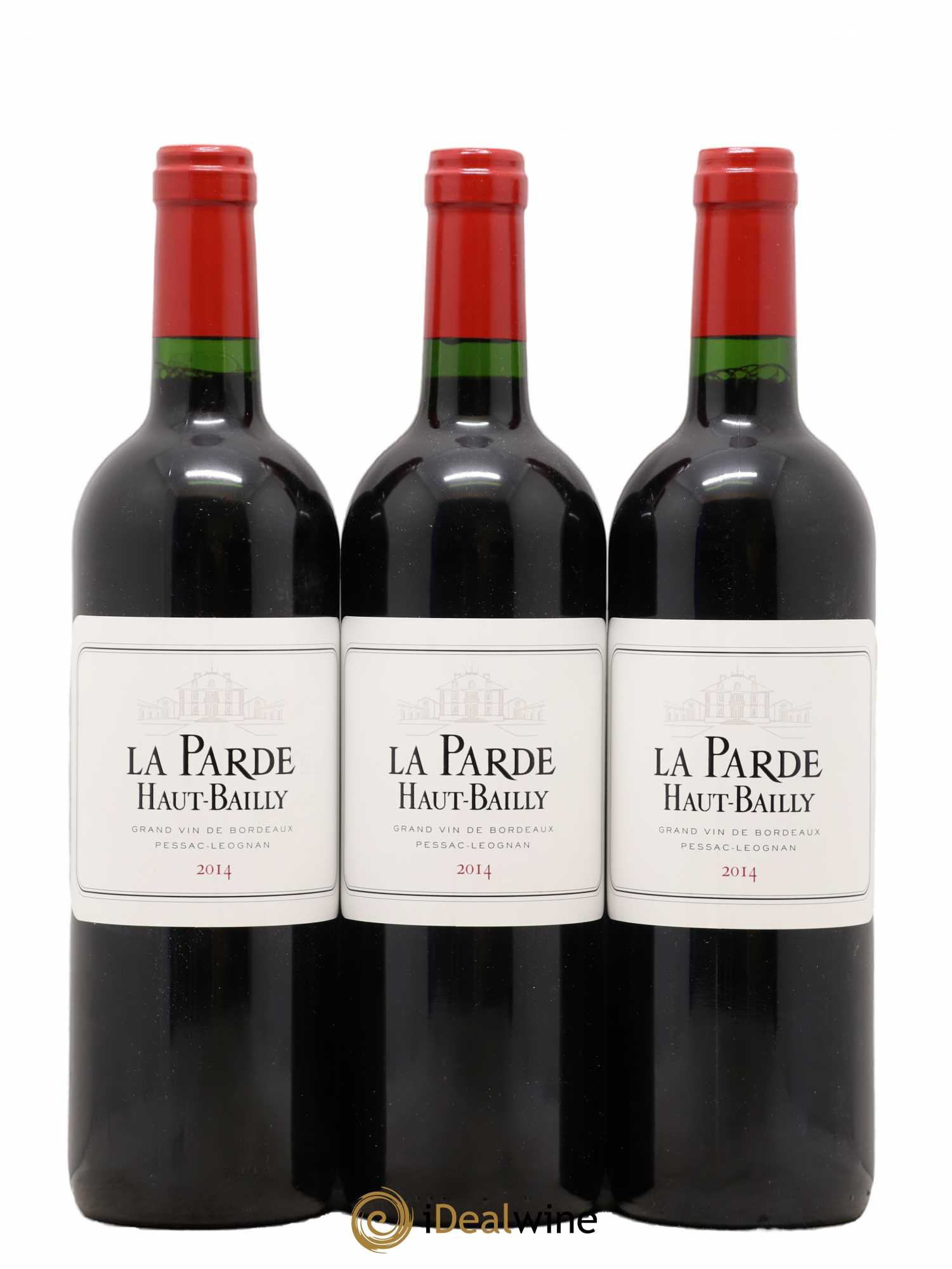 Haut Bailly II (Anciennement La Parde de Haut-Bailly) Second Vin 2014 - Lot de 3 bouteilles - 0
