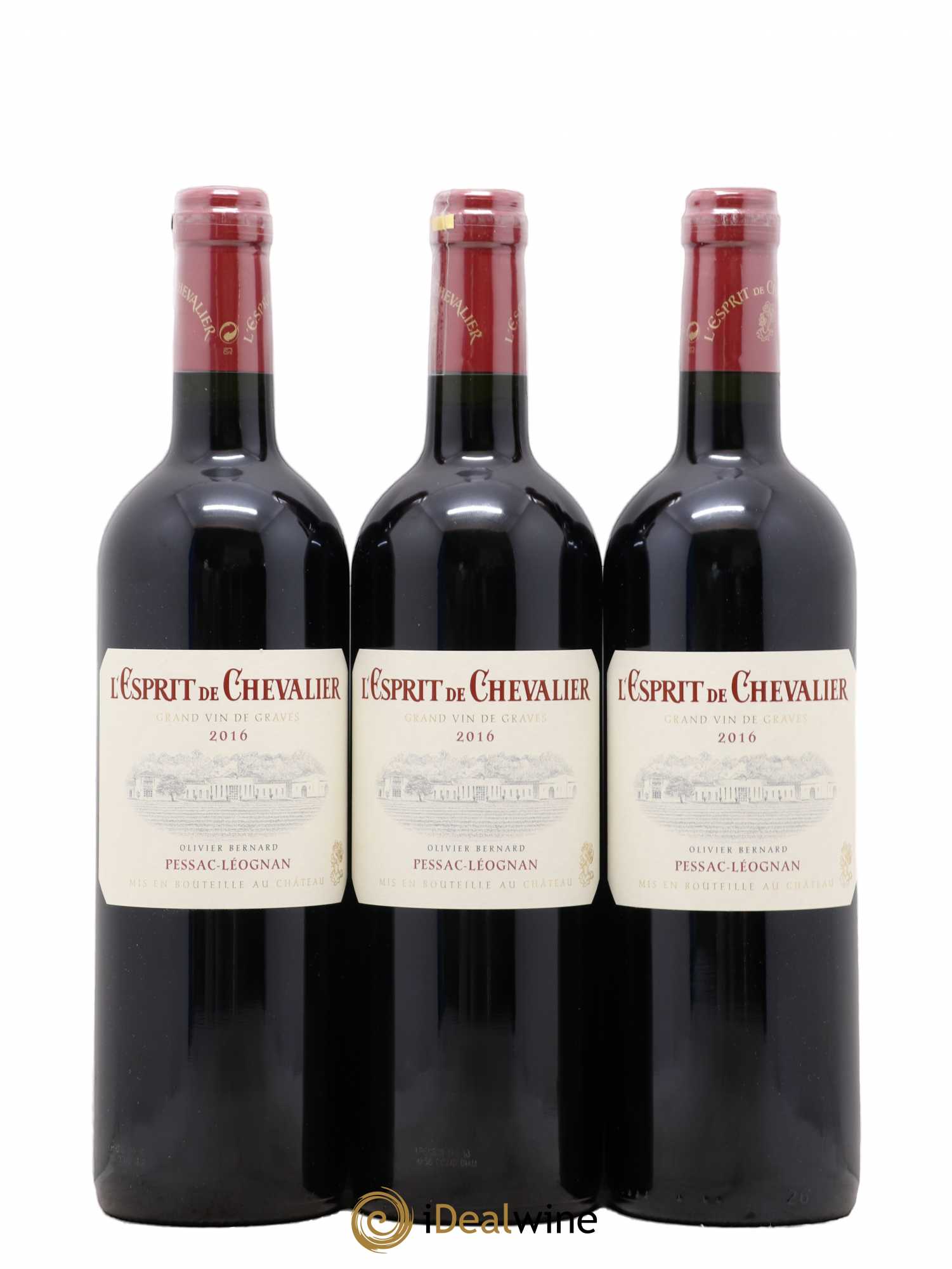 Esprit de Chevalier Second Vin 2016 - Lot de 6 bouteilles - 2