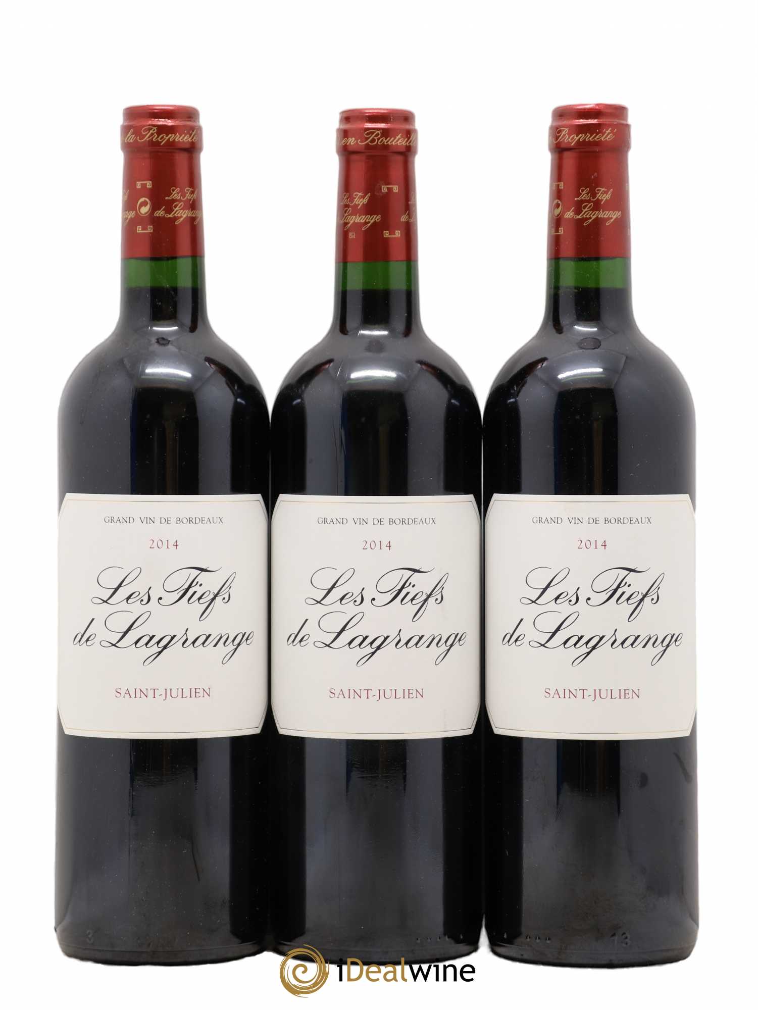 Les Fiefs de Lagrange Second Vin 2014 - Lot de 3 bouteilles - 0