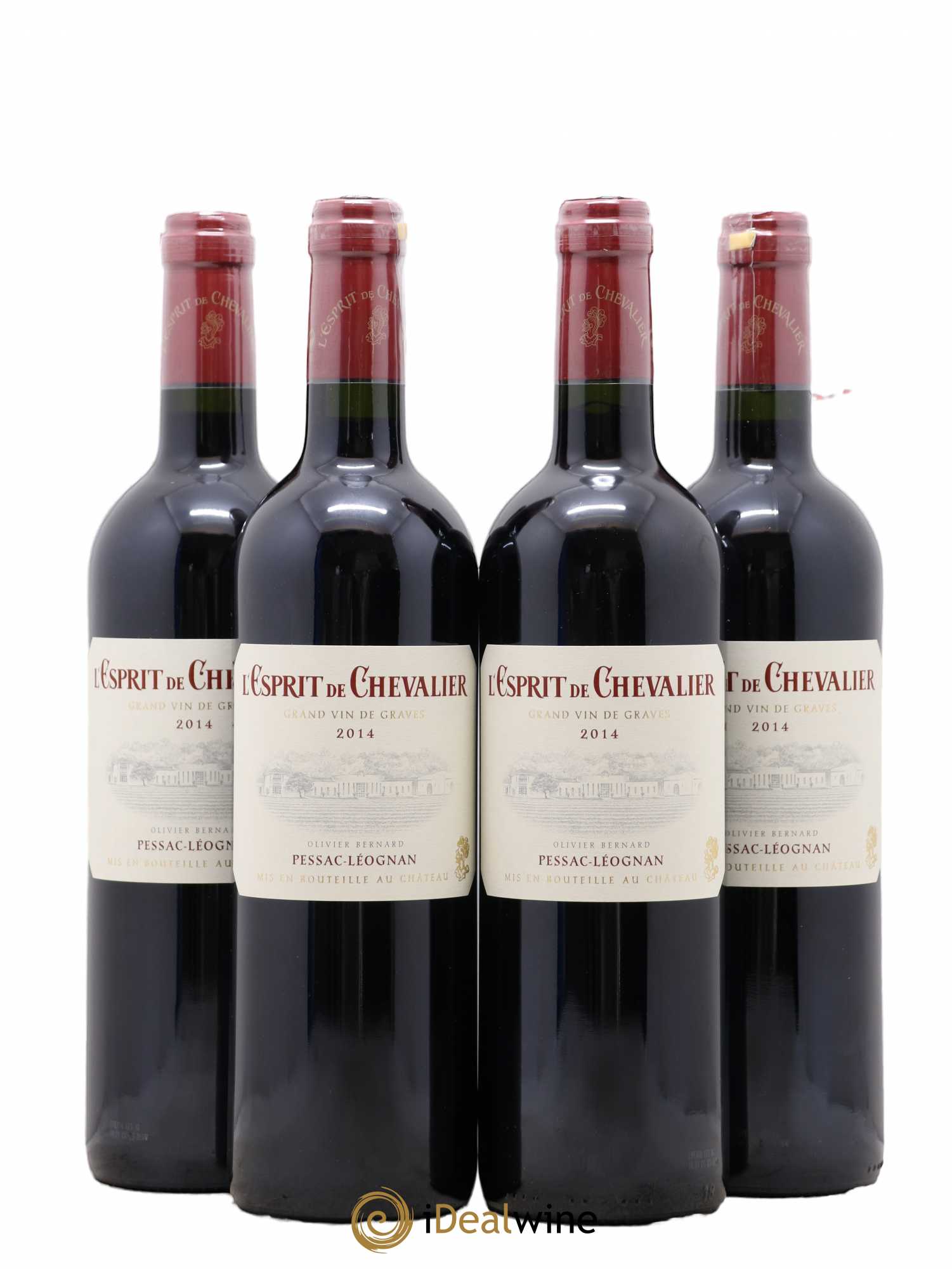 Esprit de Chevalier Second Vin 2014 - Lot de 4 bouteilles - 0