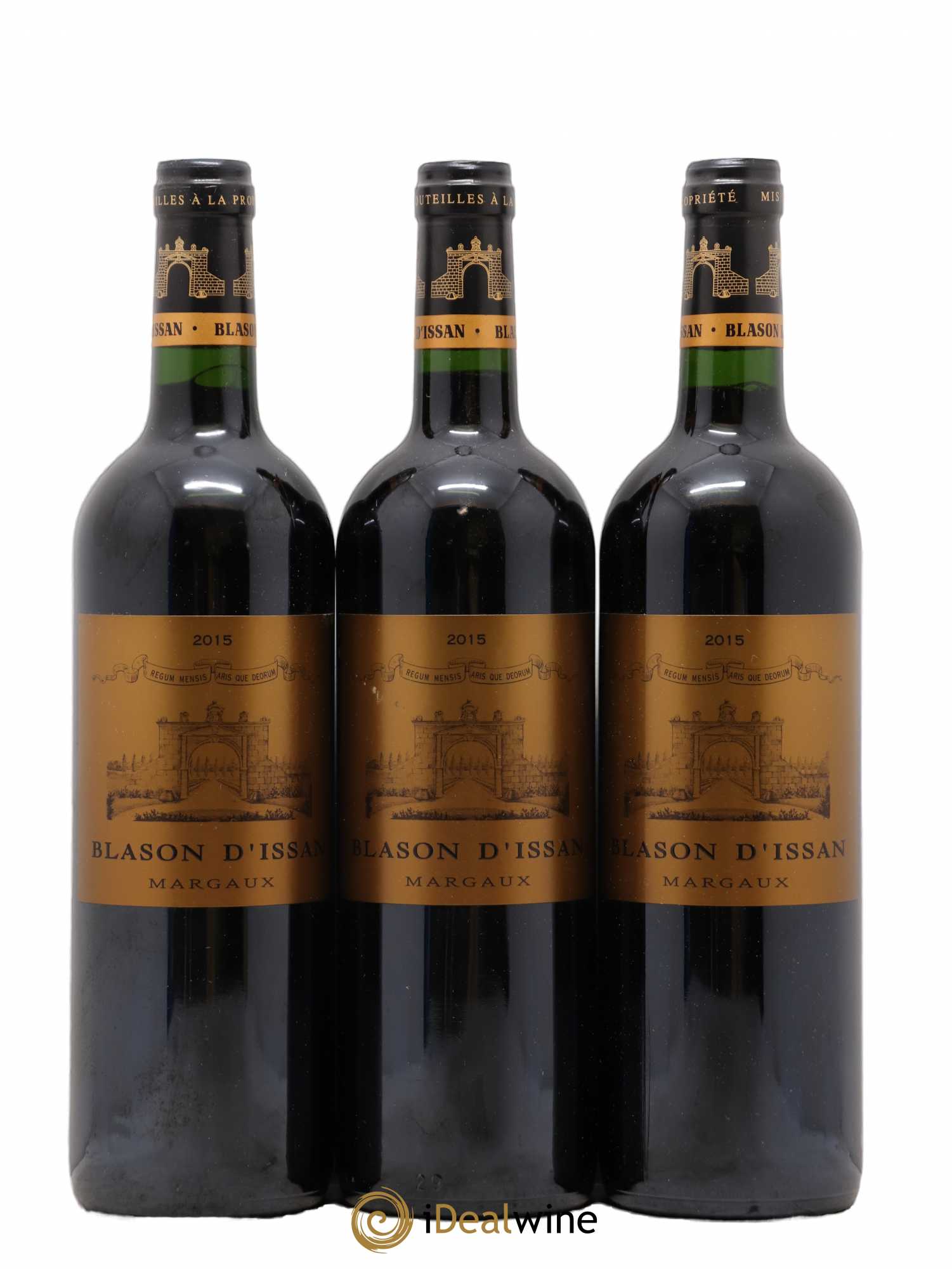 Blason d'Issan 2015 - Lot de 3 bouteilles - 0
