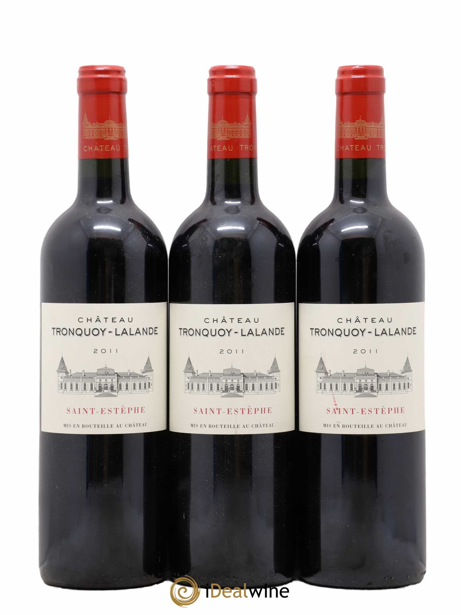 Château Tronquoy Lalande (sans prix de réserve) 2011 - Lot de 3 bouteilles - 0