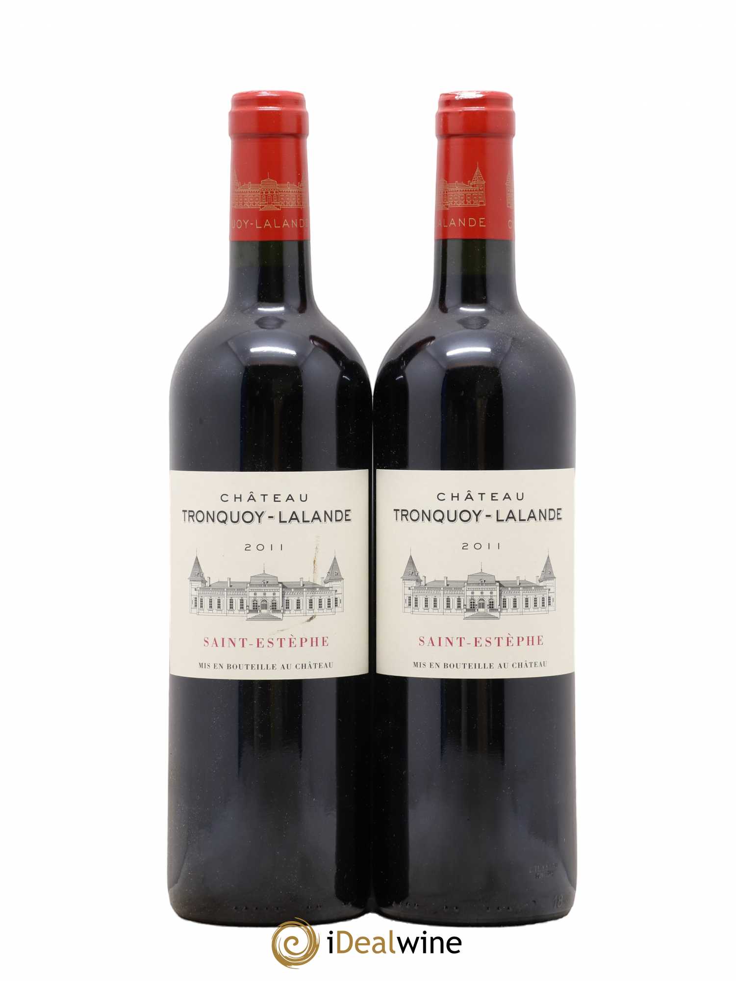 Château Tronquoy Lalande (sans prix de réserve) 2011 - Lot de 2 bouteilles - 0