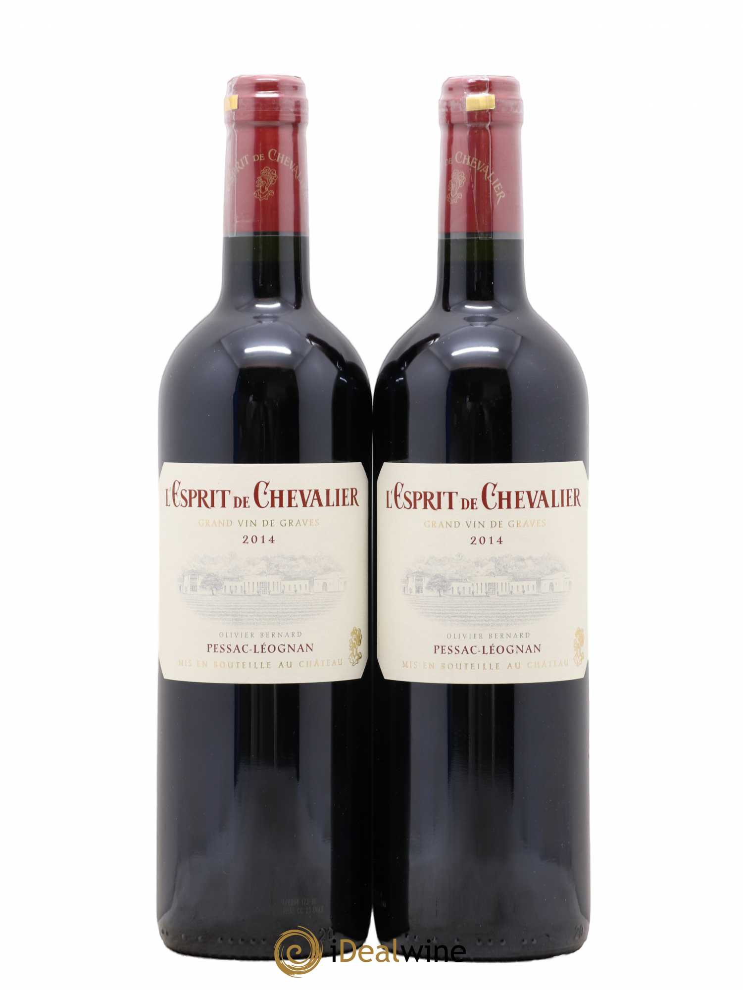 Esprit de Chevalier Second Vin 2014 - Lot de 2 bouteilles - 0