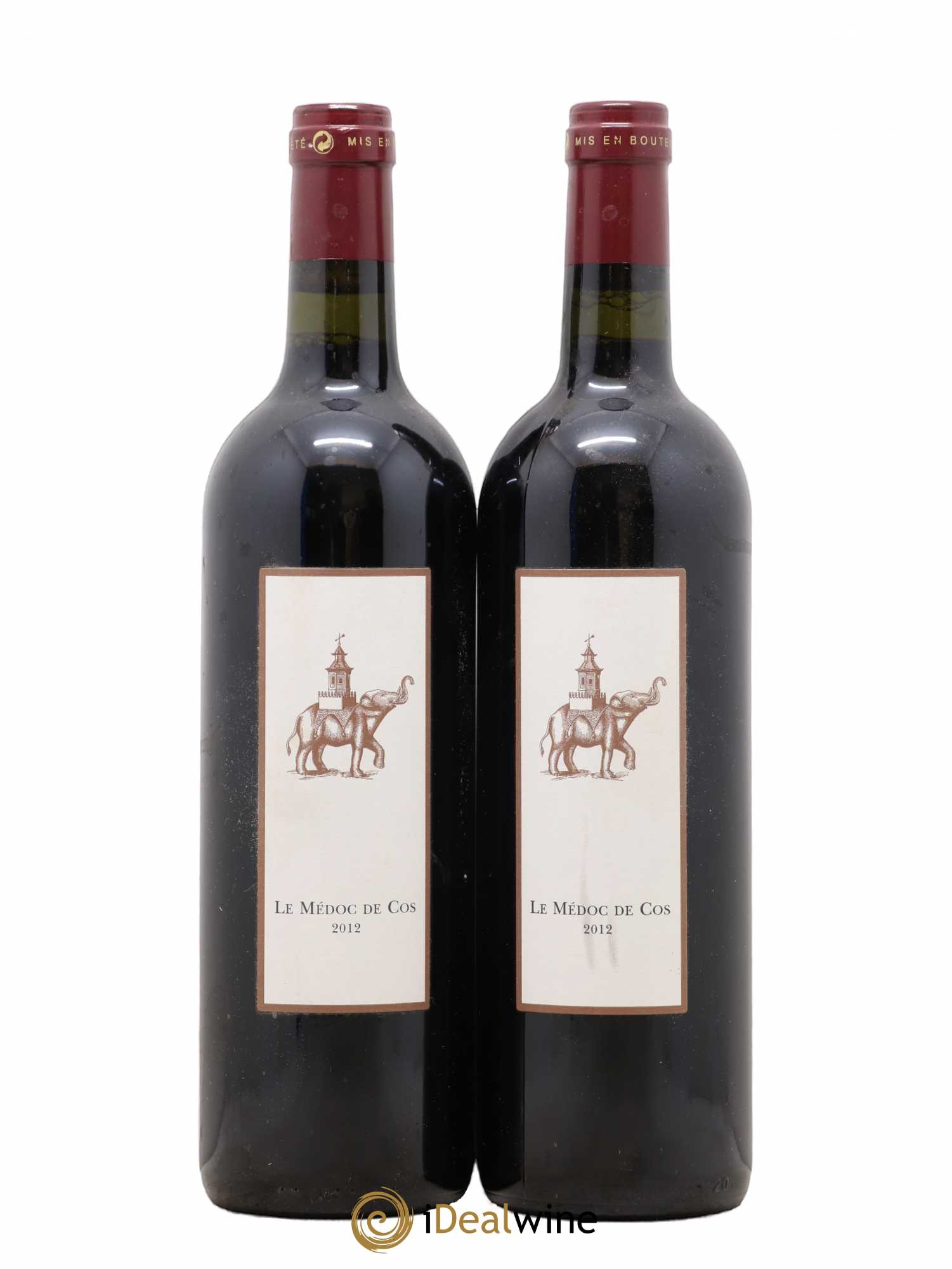 Médoc Le Medoc de Cos 2012 - Lot de 2 bouteilles - 0