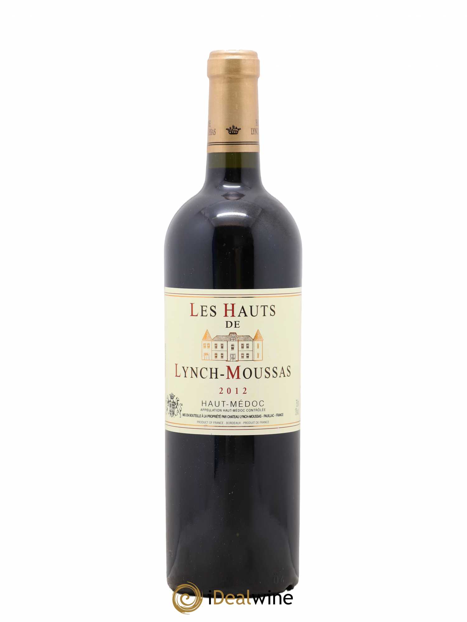 Haut Médoc Les Hauts De Lynch Moussas 2012 - Posten von 1 Flasche - 0