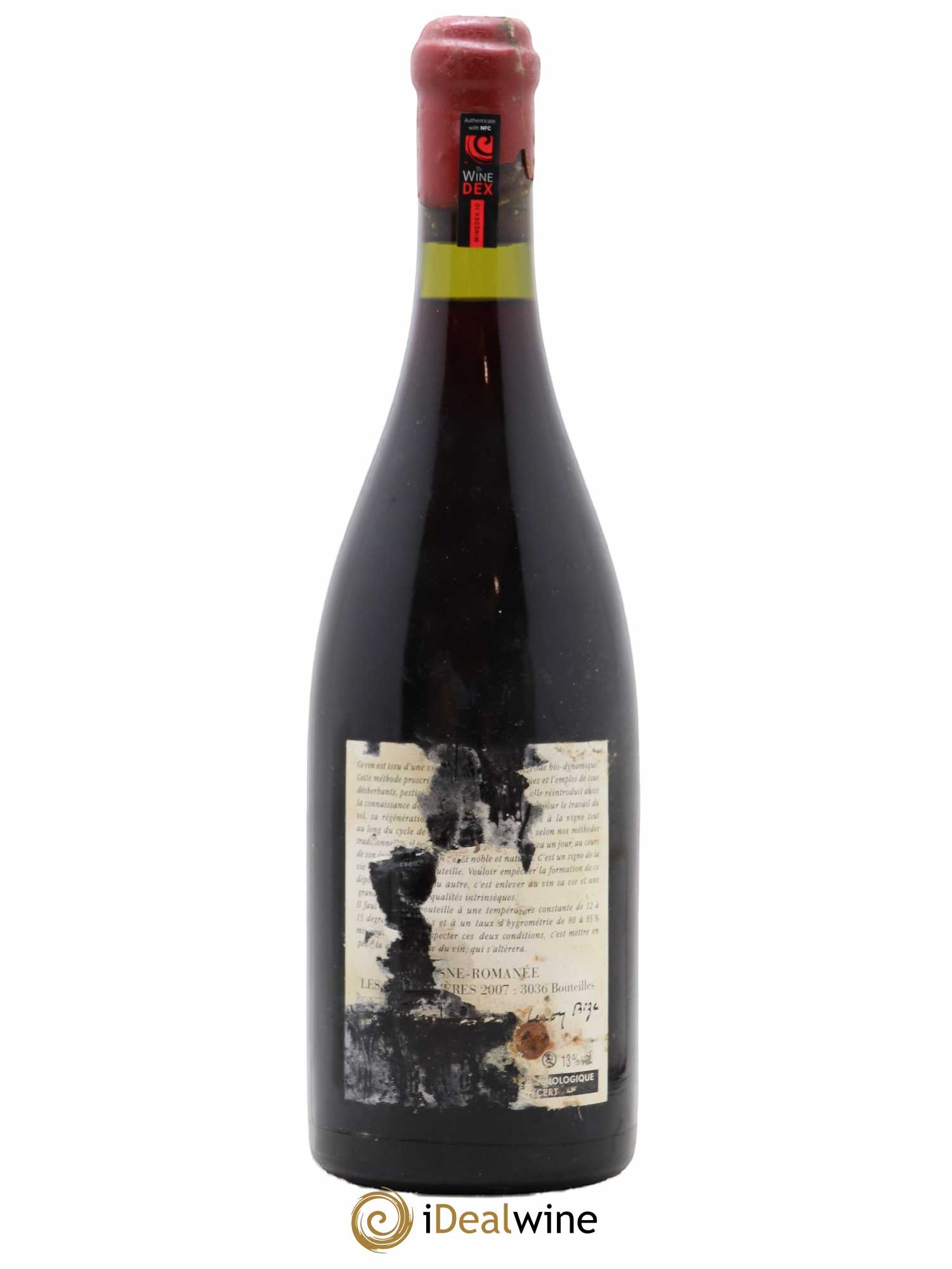 Vosne-Romanée Les Genaivrières Leroy (Domaine) 2007 - Lot de 1 bouteille - 1