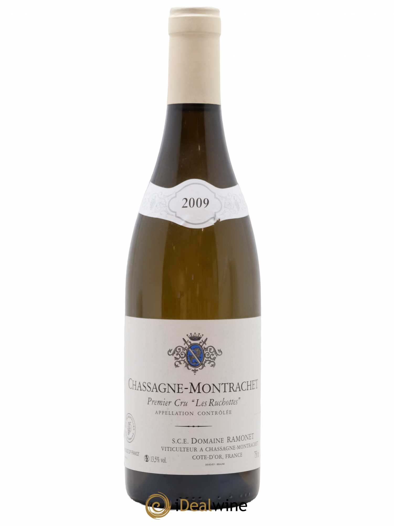 Chassagne-Montrachet 1er Cru Les Ruchottes Ramonet (Domaine) 2009 - Lot de 1 bouteille - 0
