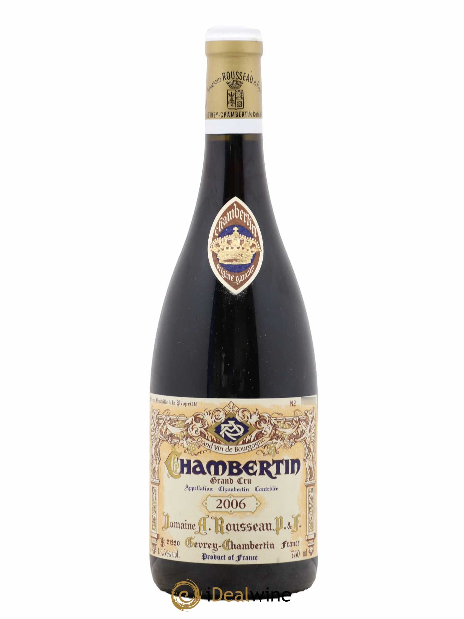 Chambertin Grand Cru Armand Rousseau (Domaine) 2006 - Lot de 1 bouteille - 0