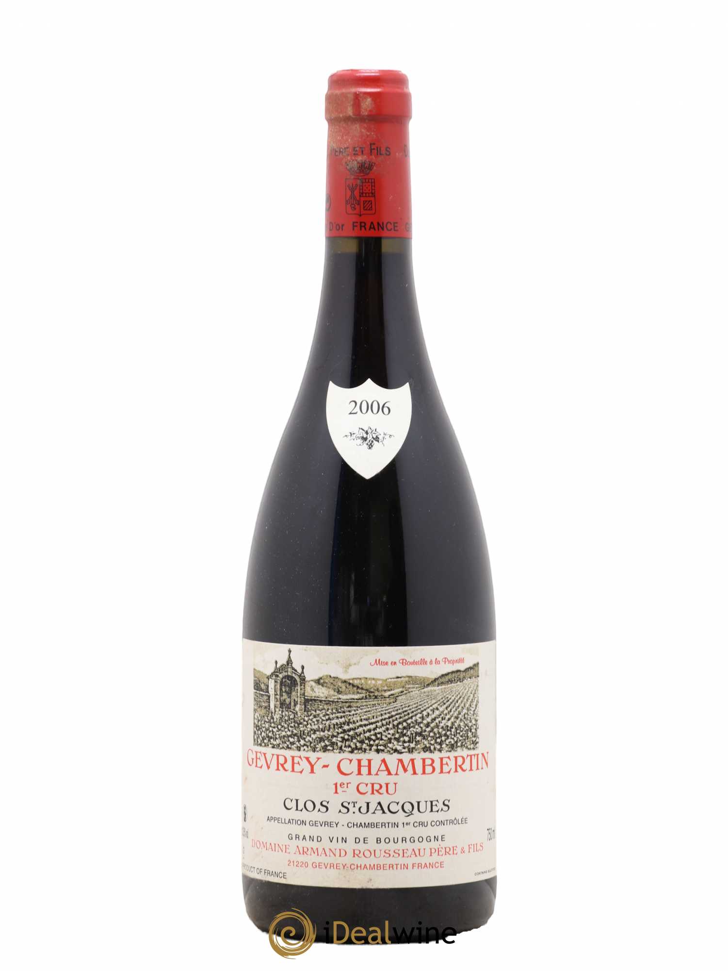 Gevrey-Chambertin 1er Cru Clos Saint-Jacques Armand Rousseau (Domaine) 2006 - Lot de 1 bouteille - 0