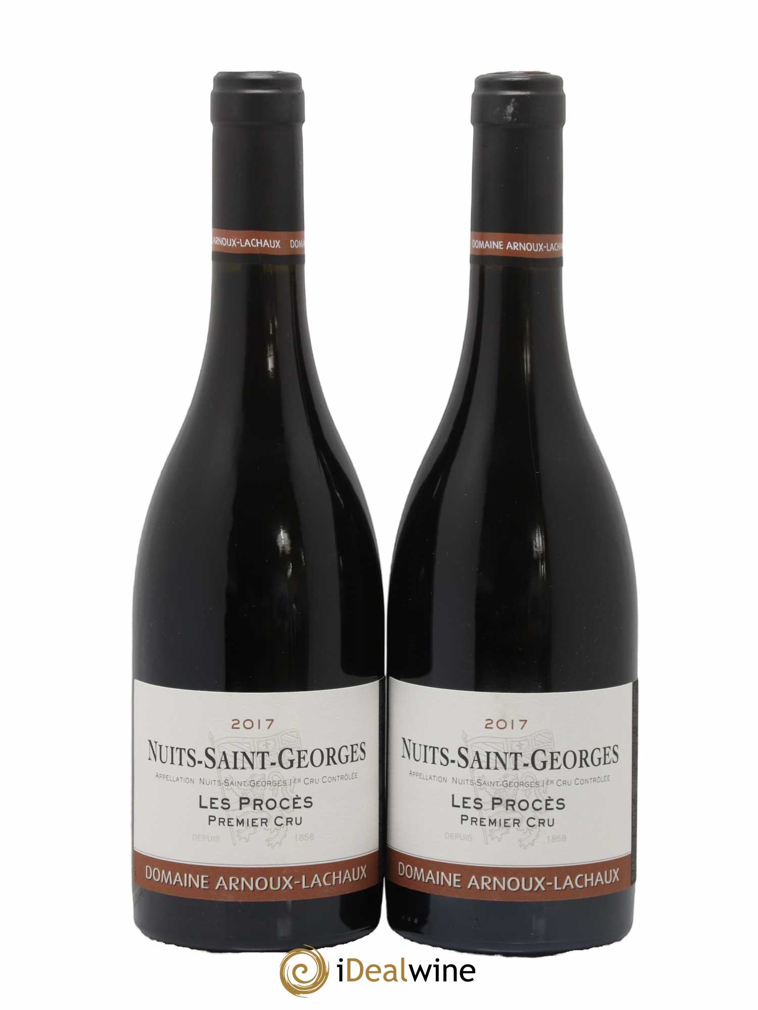 Nuits-Saint-Georges 1er Cru Les Procès Arnoux-Lachaux (Domaine) 2017 - Lot de 2 bouteilles - 0