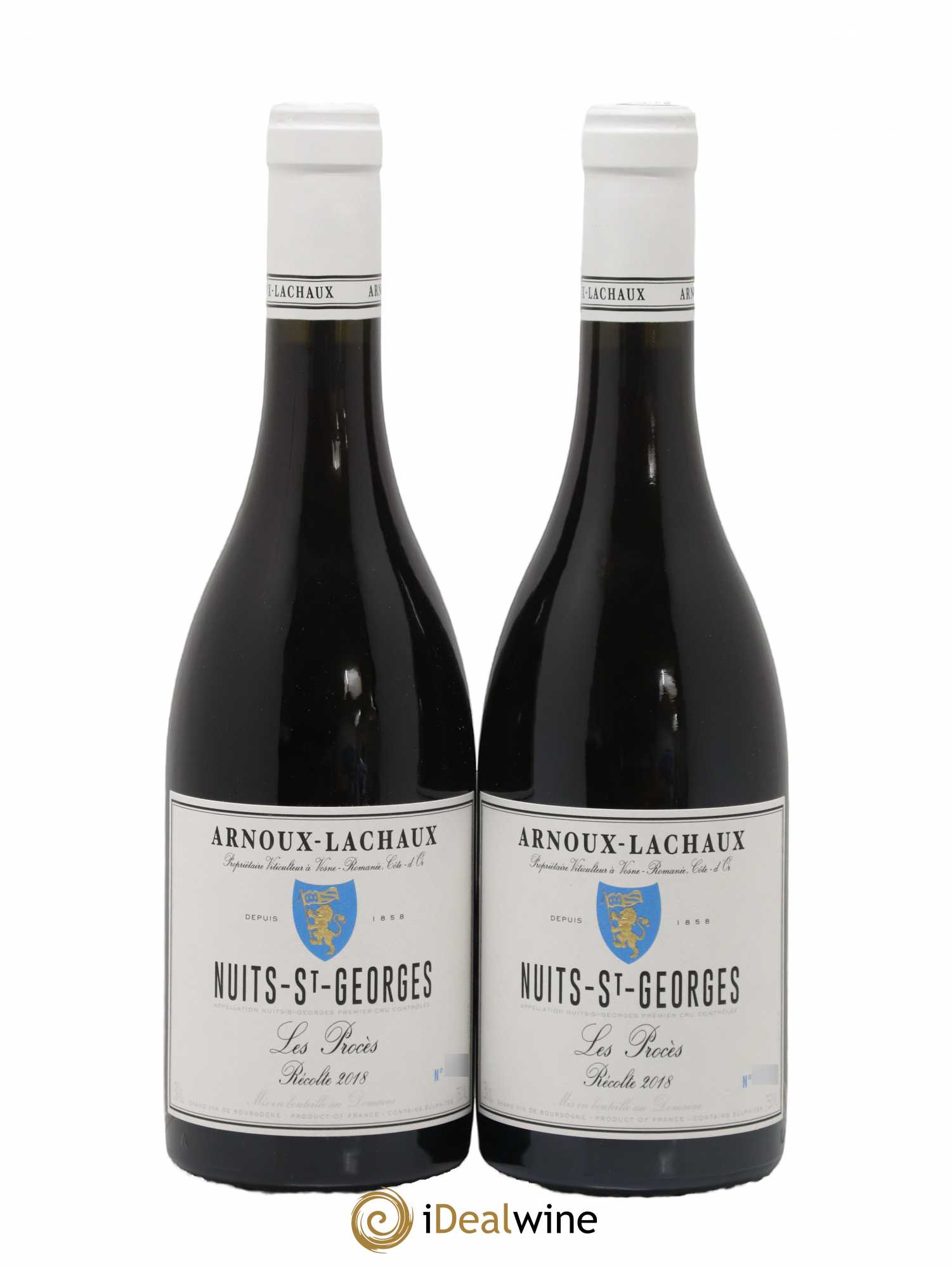 Nuits-Saint-Georges 1er Cru Les Procès Arnoux-Lachaux (Domaine) 2018 - Lot de 2 bouteilles - 0