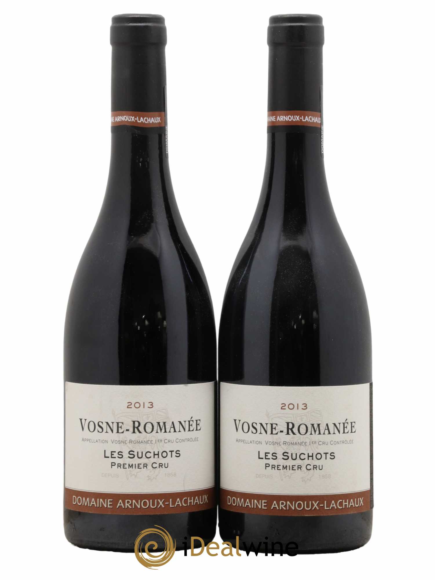 Vosne-Romanée 1er Cru Les Suchots Arnoux-Lachaux (Domaine) 2013 - Lot de 2 bouteilles - 0