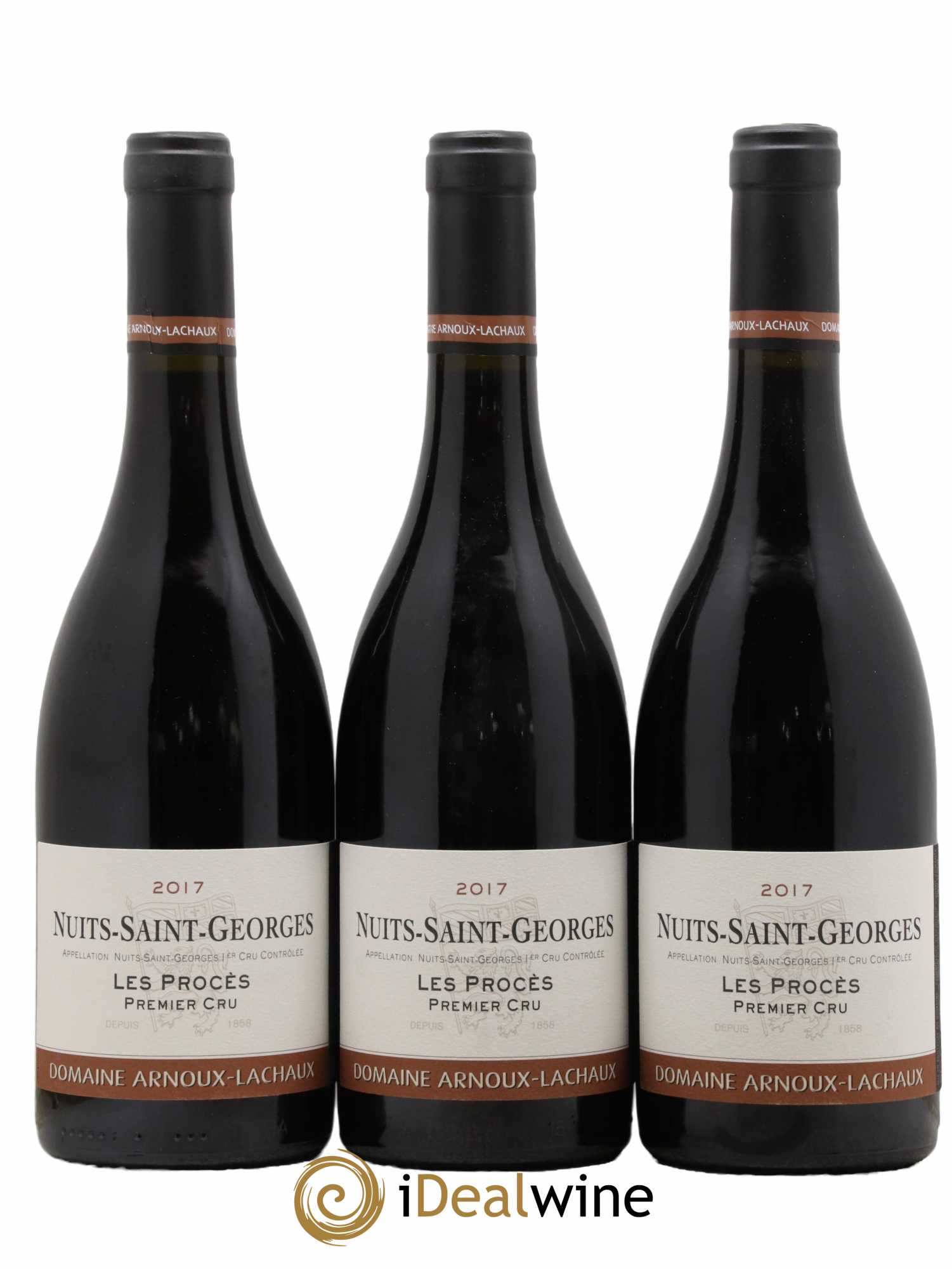 Nuits-Saint-Georges 1er Cru Les Procès Arnoux-Lachaux (Domaine) 2017 - Lot de 3 bouteilles - 0