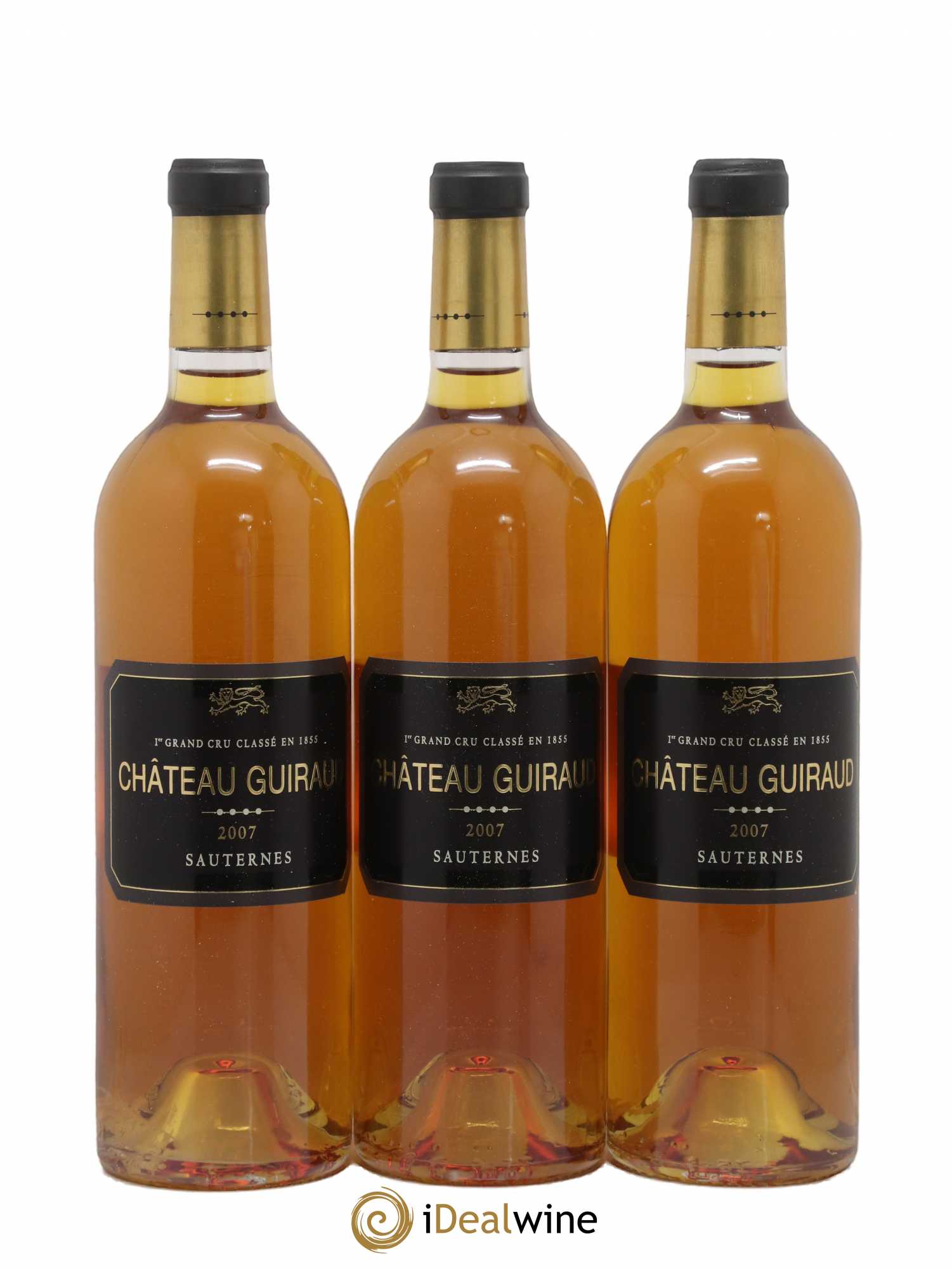 Château Guiraud 1er Grand Cru Classé 2007 - Lotto di 3 bottiglie - 0