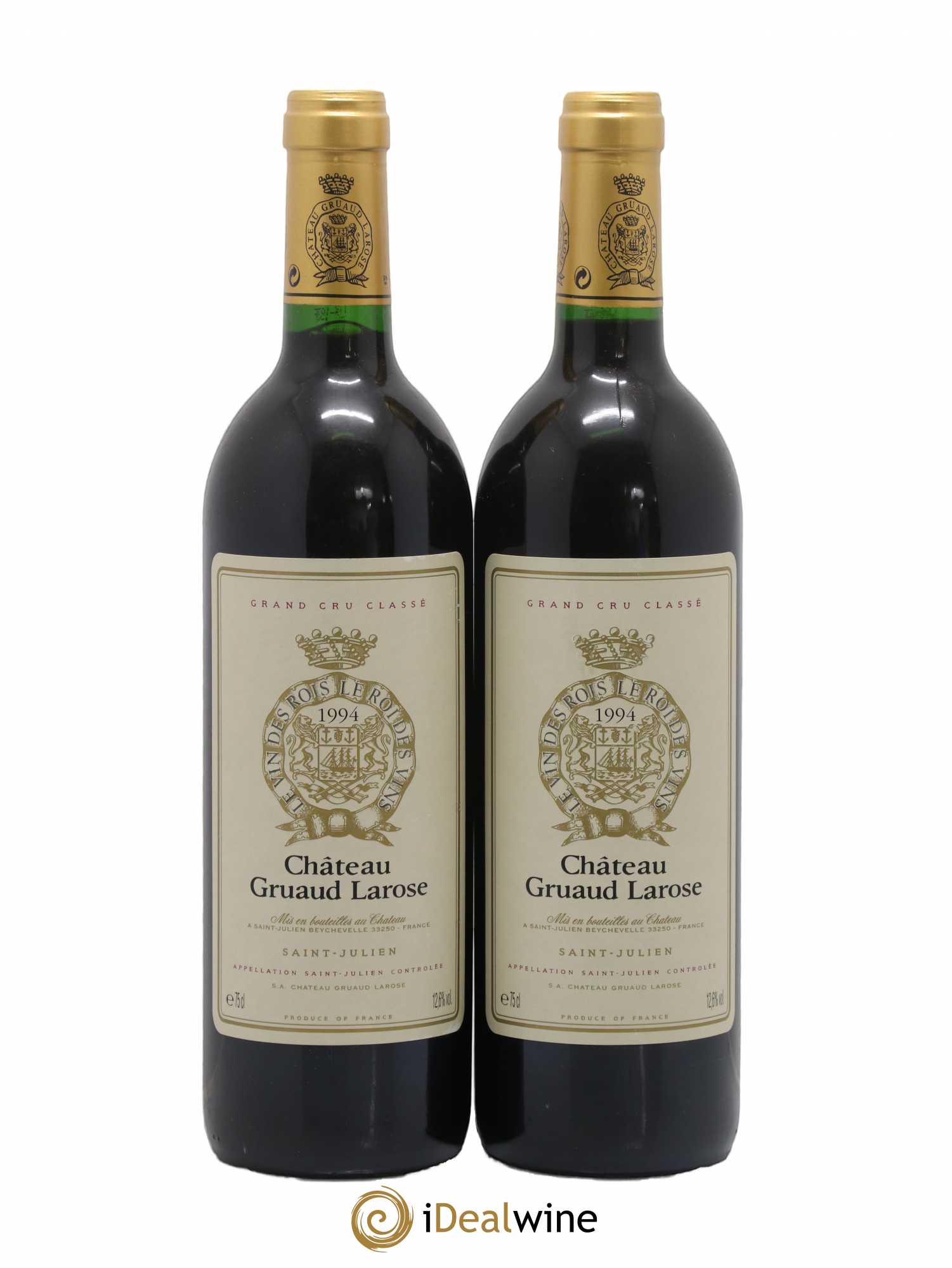 Château Gruaud Larose 2ème Grand Cru Classé 1994 - Lot de 2 bouteilles - 0
