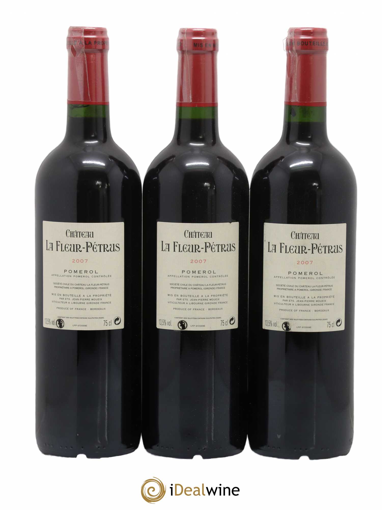 Château la Fleur Petrus 2007 - Lot de 3 bouteilles - 1