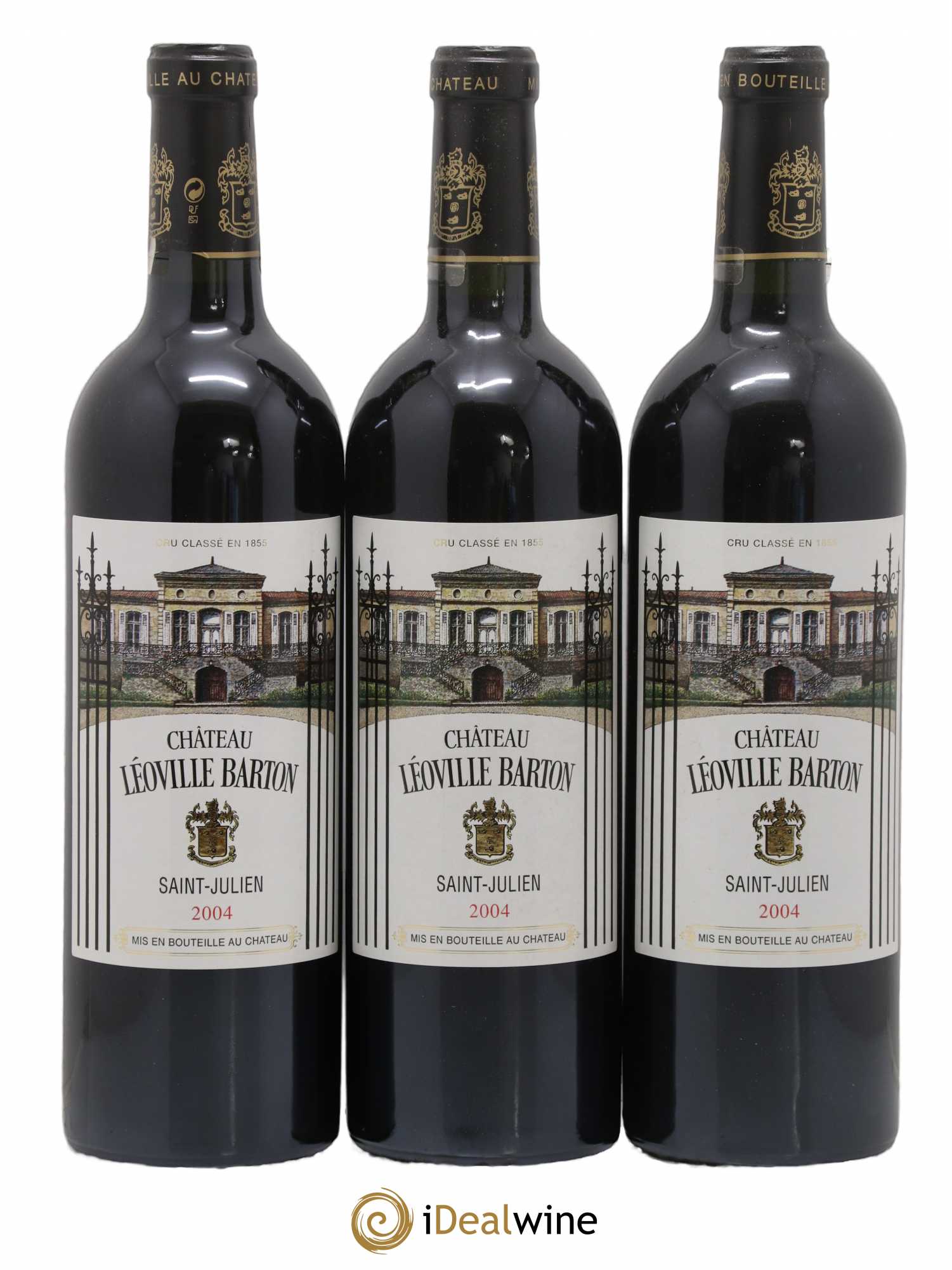 Château Léoville Barton 2ème Grand Cru Classé 2004 - Lot de 6 bouteilles - 2