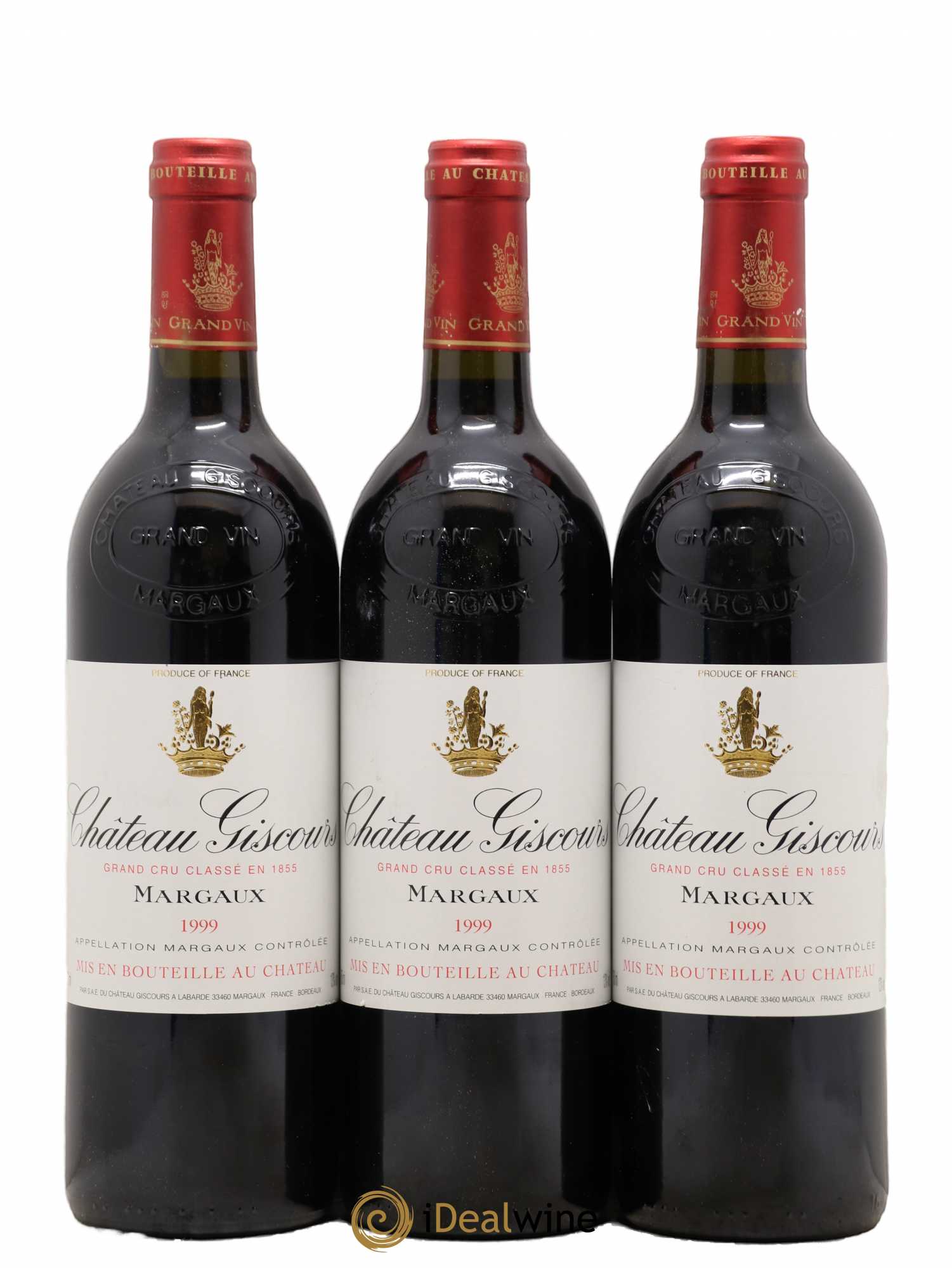 Château Giscours 3ème Grand Cru Classé 1999 - Lot de 12 bouteilles - 1