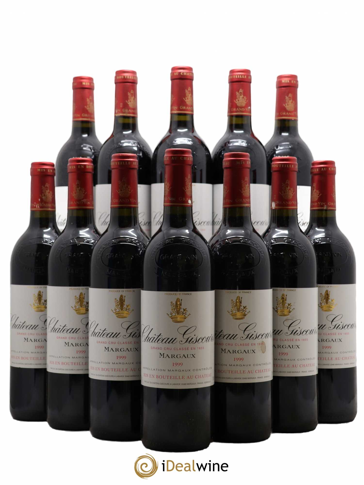 Château Giscours 3ème Grand Cru Classé 1999 - Lot de 12 bouteilles - 0