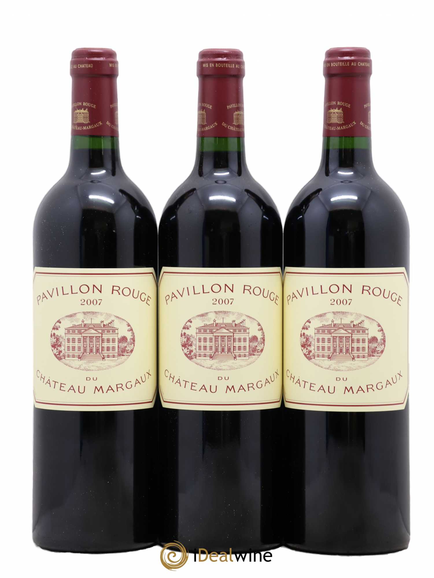 Pavillon Rouge du Château Margaux Second Vin 2007 - Lot de 12 bouteilles - 1
